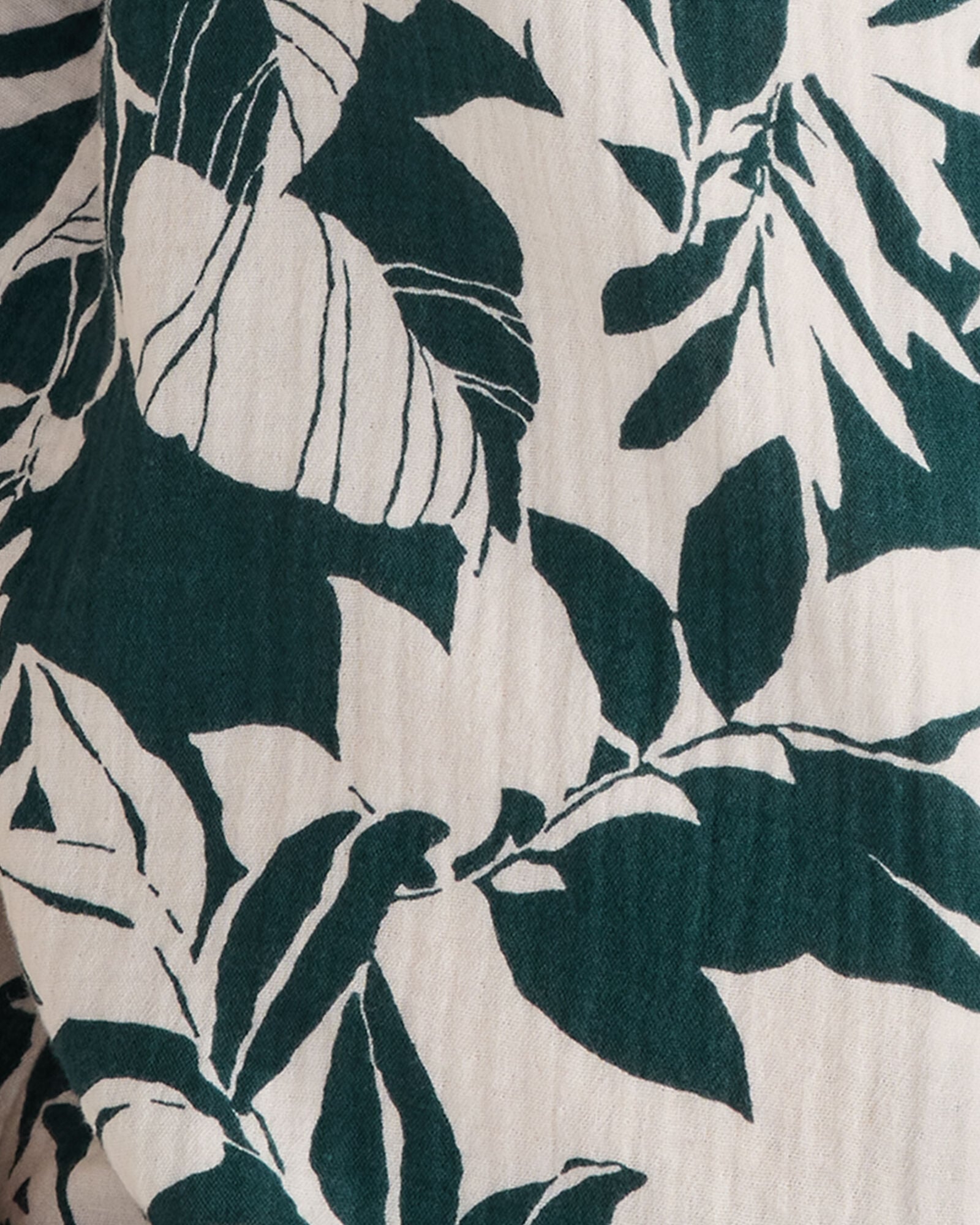 Organic Cotton Gauze Tropical Pajama Pants