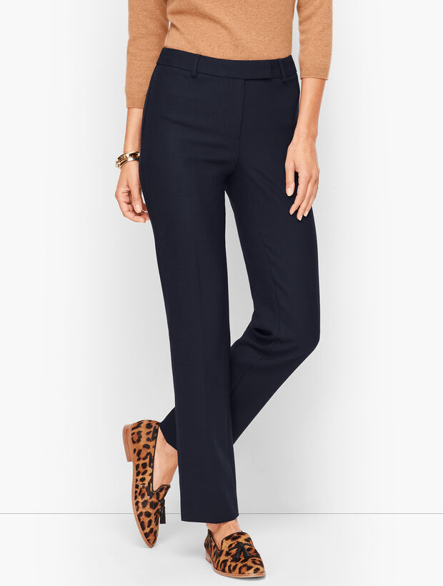 Wool Blend Bi-Stretch Pants