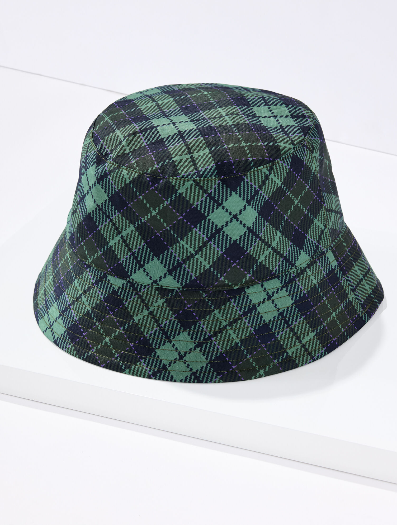 Hunting Plaid Rain Hat