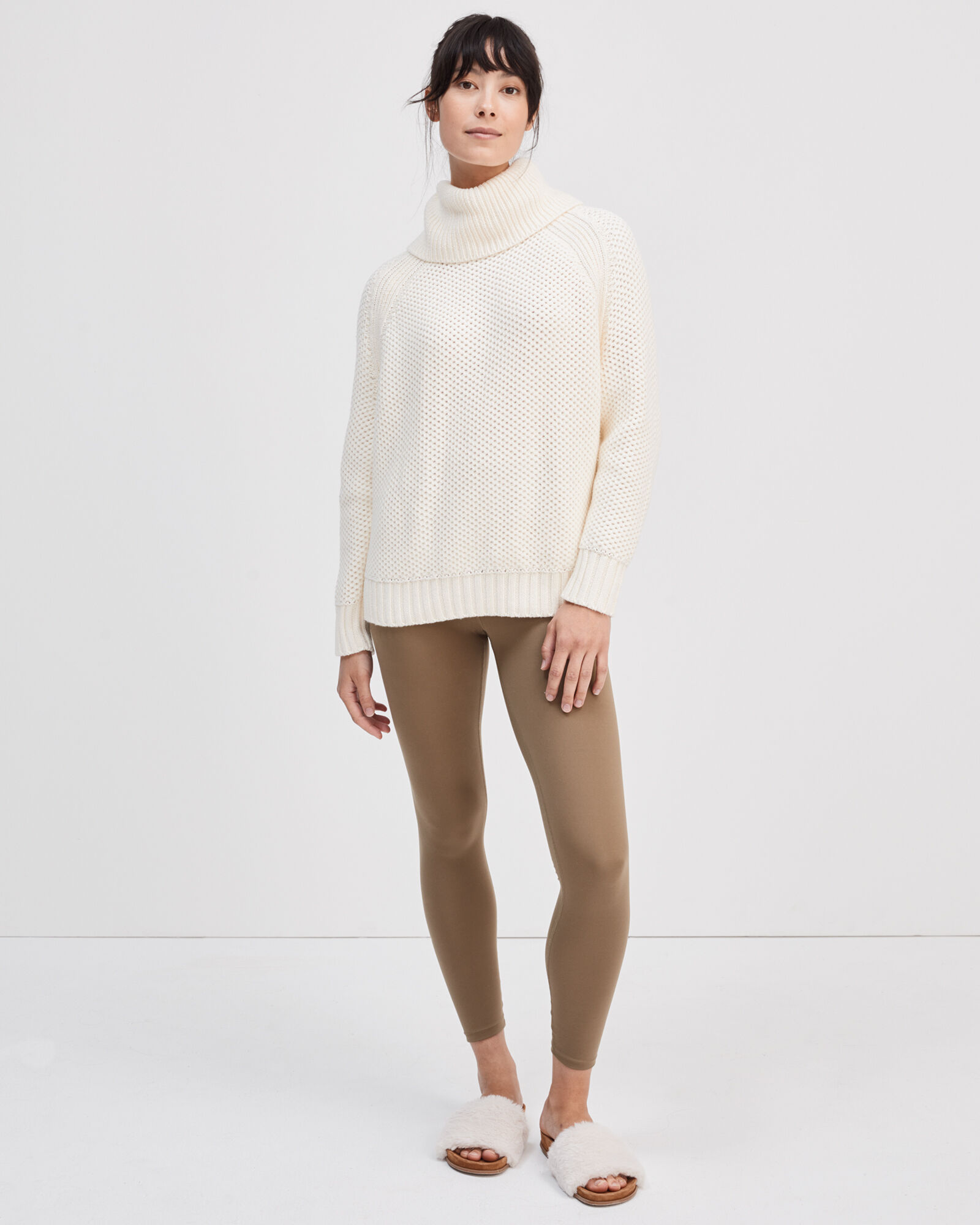 Cotton Honeycomb Sweater