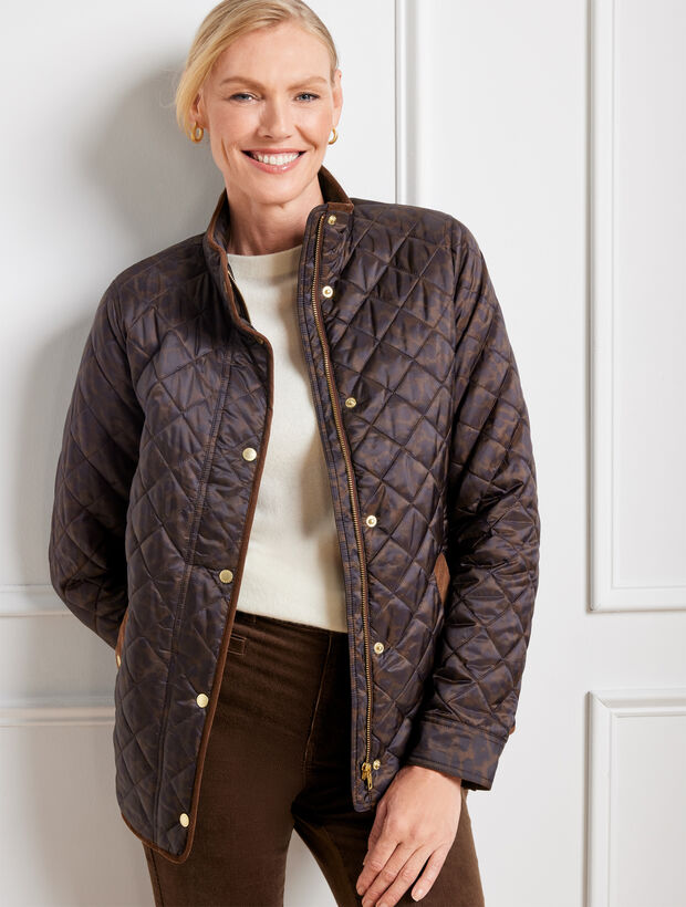 Quilted Barn Jacket - Spectacular Animal