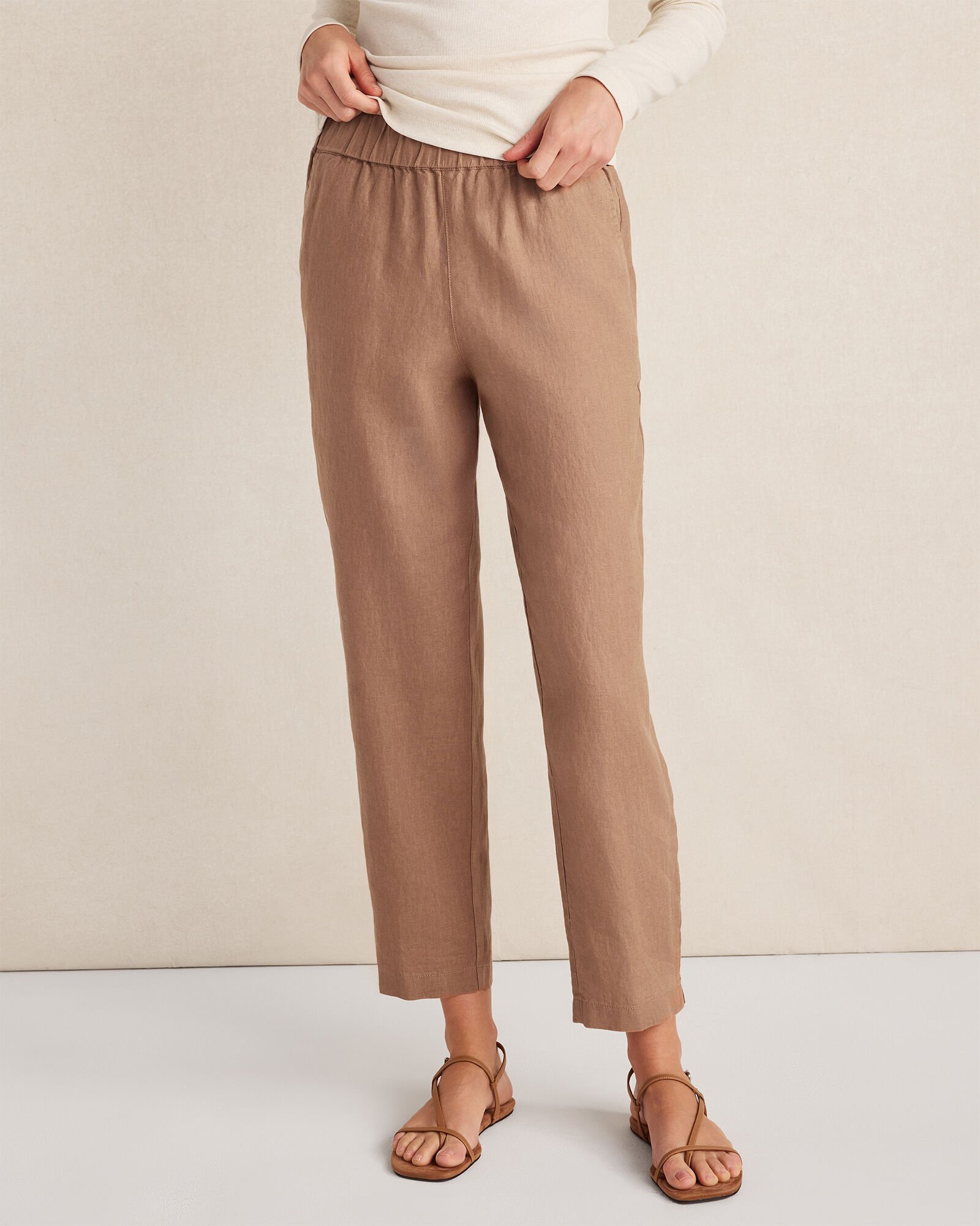 Everweave Linen Tapered Pants