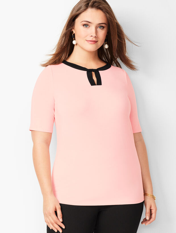 Twisted Keyhole Top - Solid