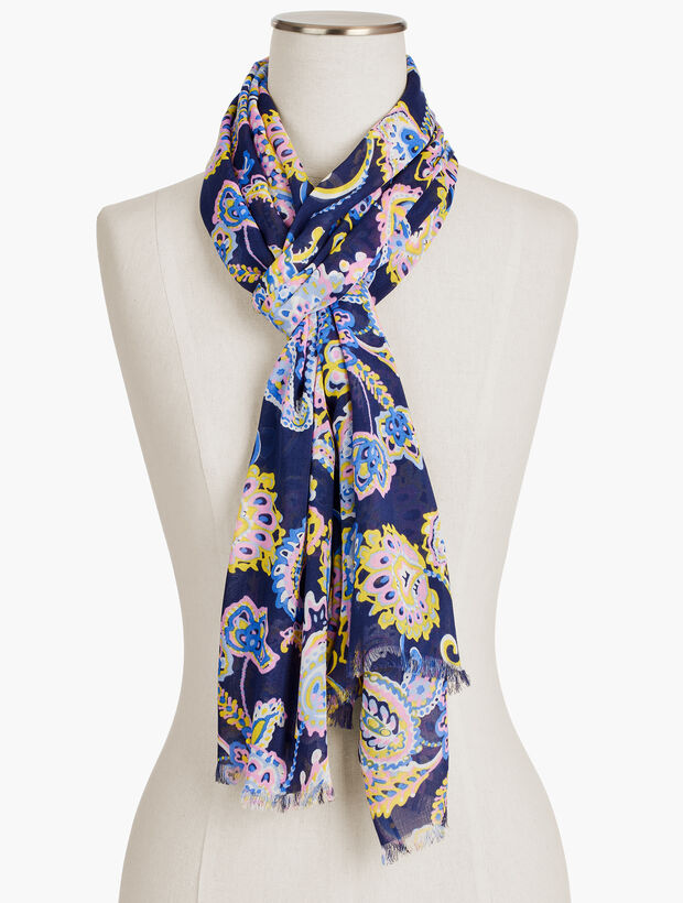 Lively Paisley Scarf