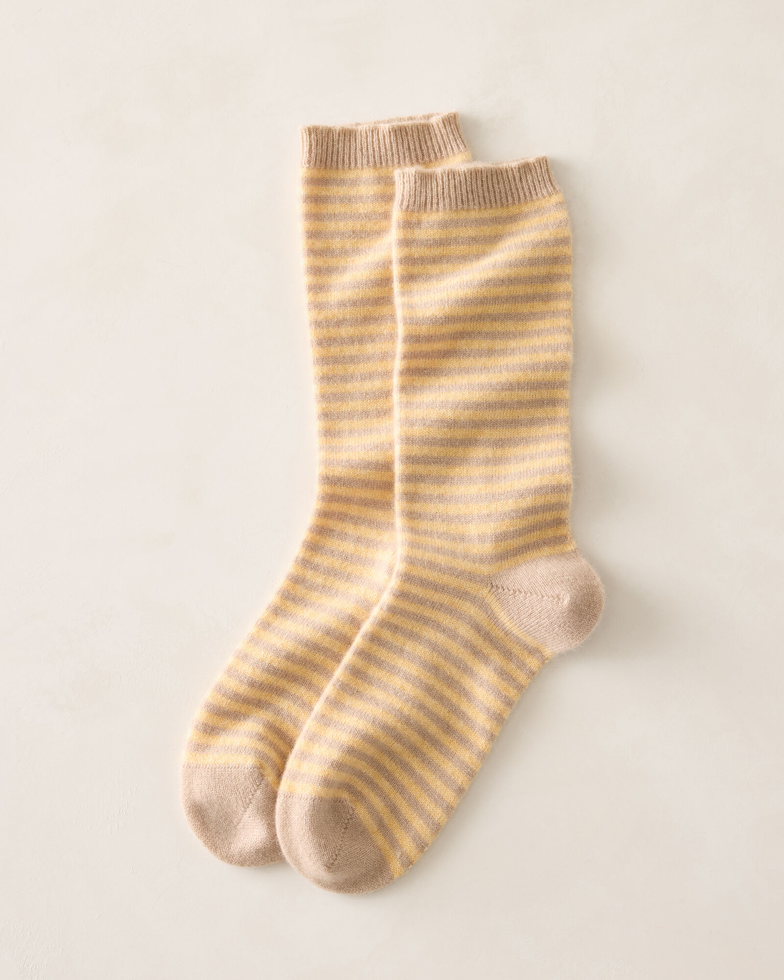 Cashmere Stripe Socks