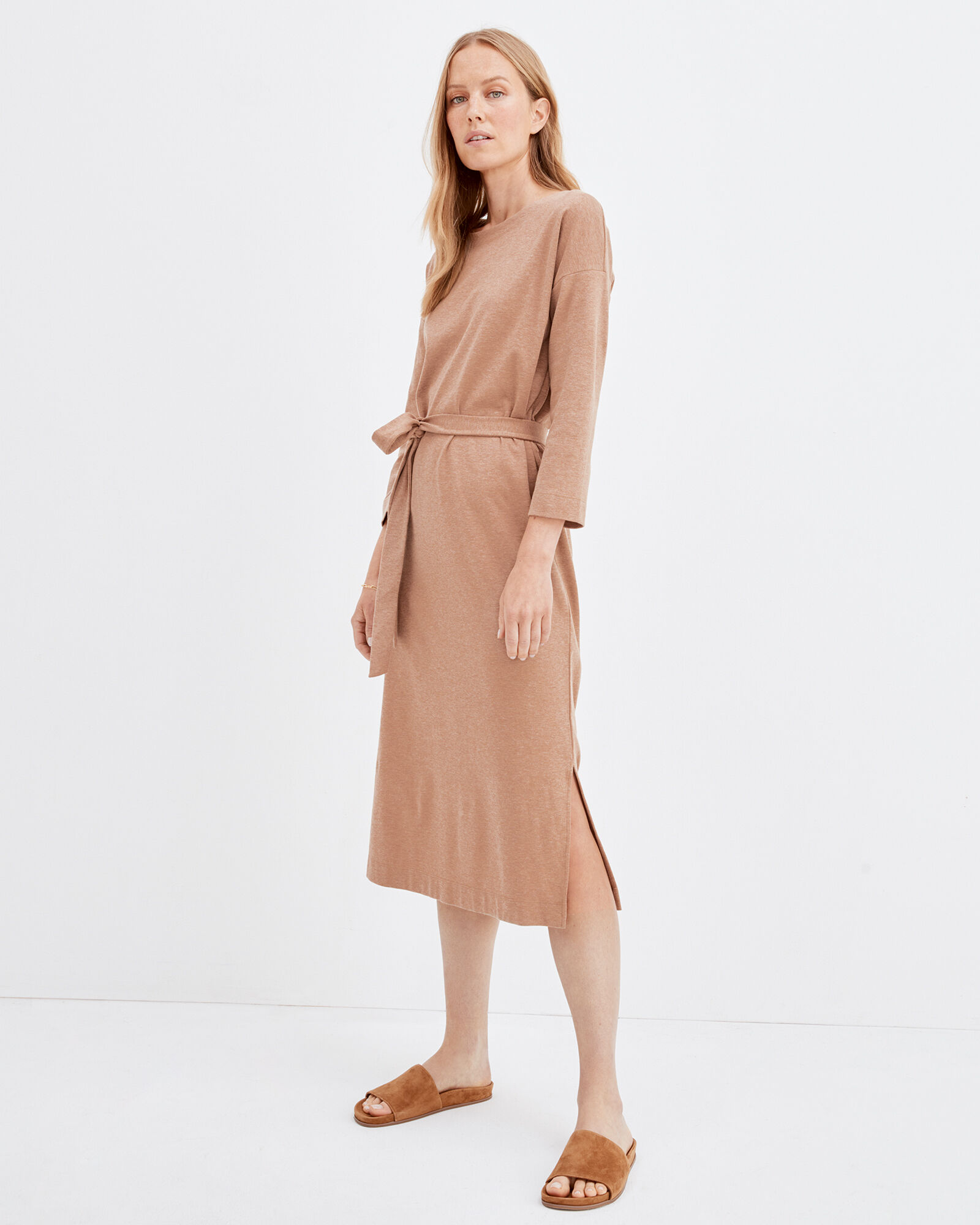 Organic Cotton Interlock Lounge Dress | Haven Well Within