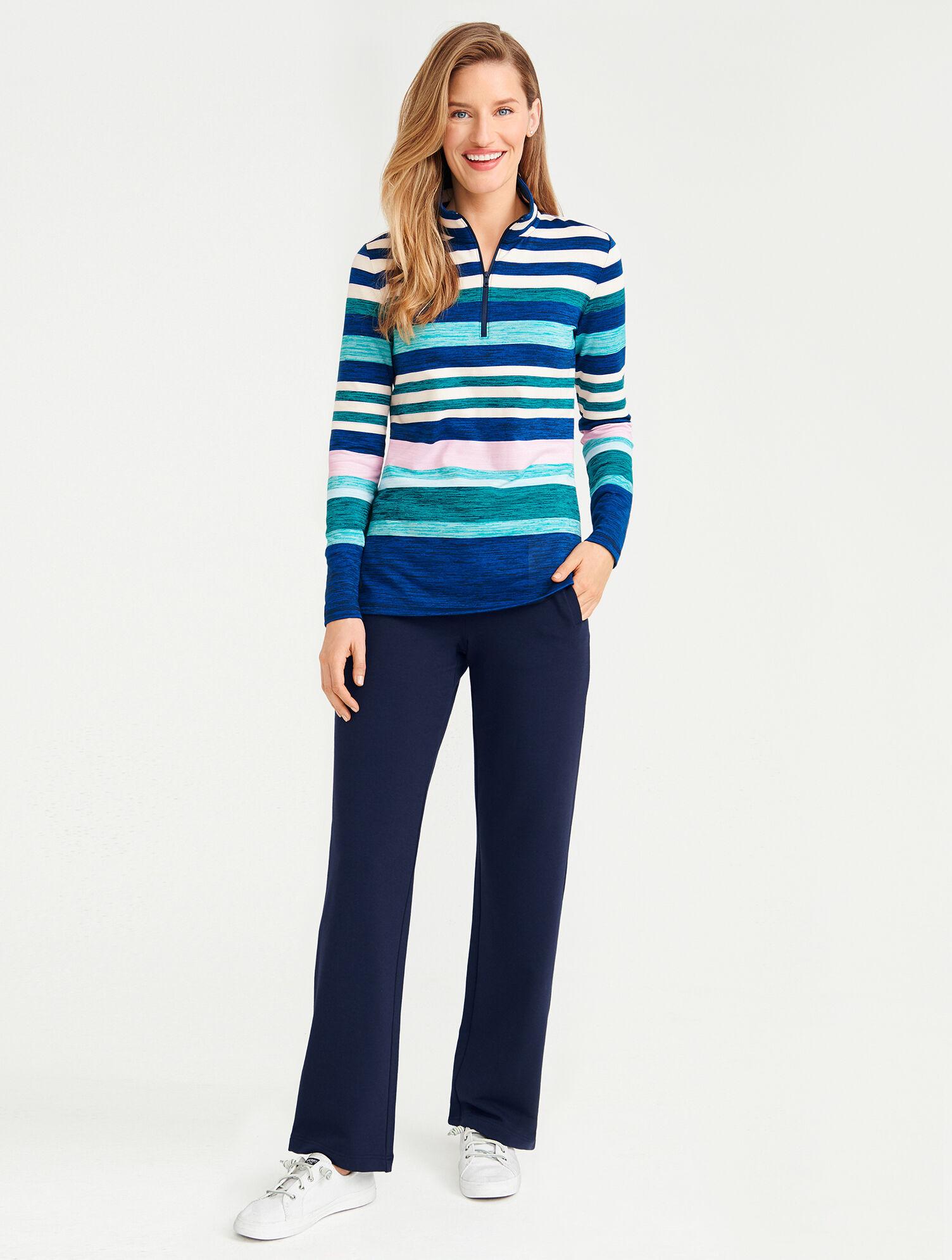 Pima Terry Relaxed Leg Pants