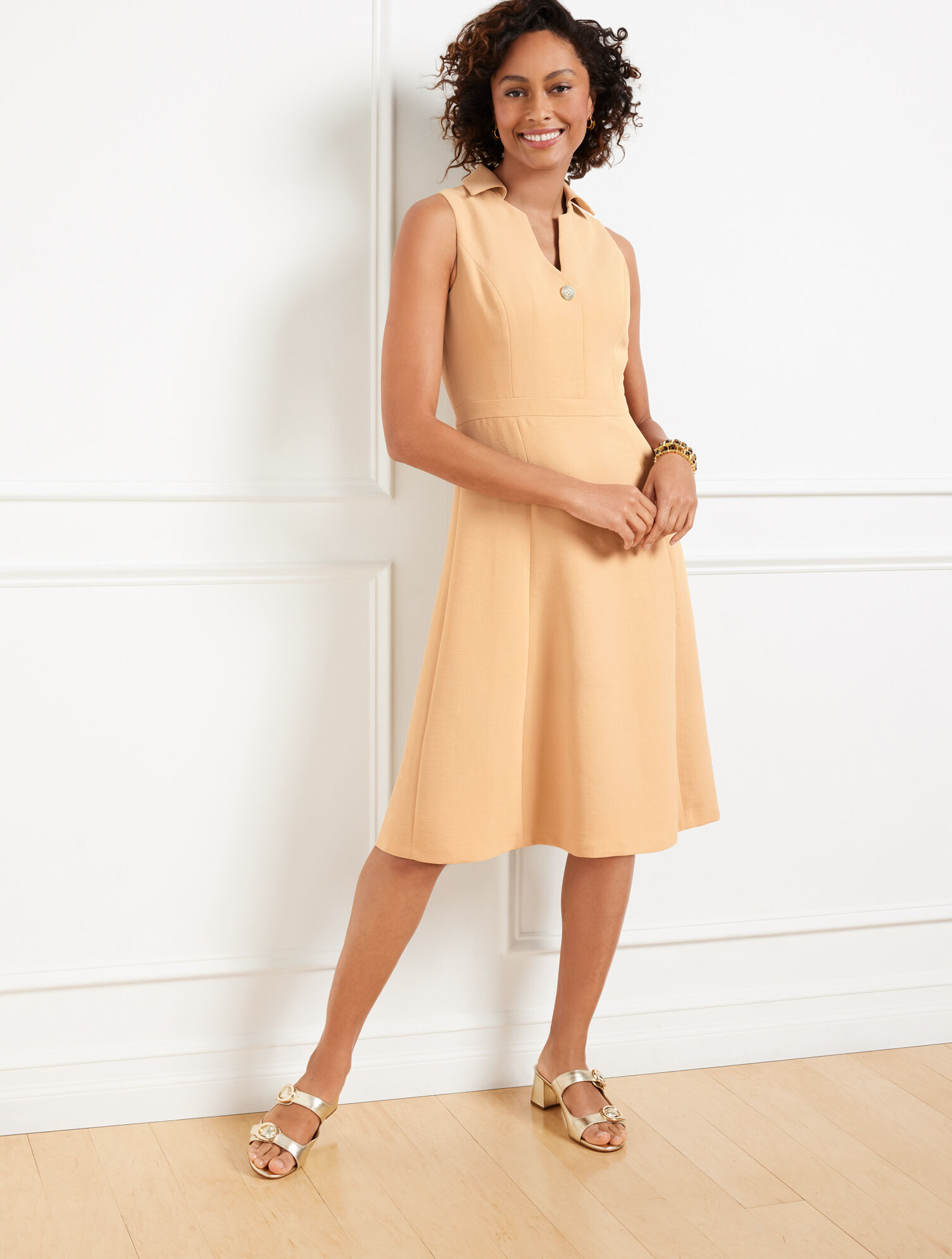 Polished Crepe Dress