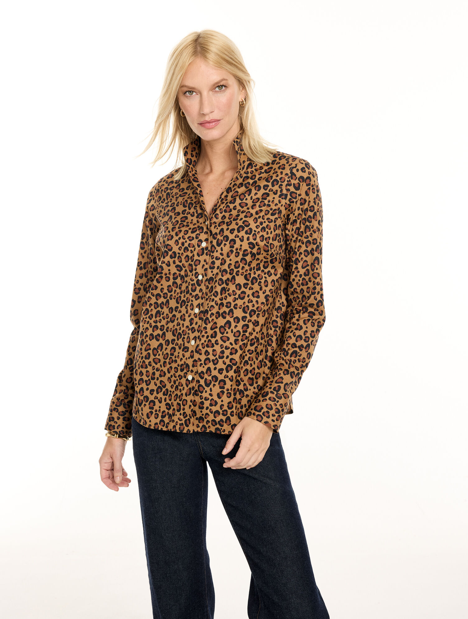 Non-Iron Shirt - Lavish Leopard