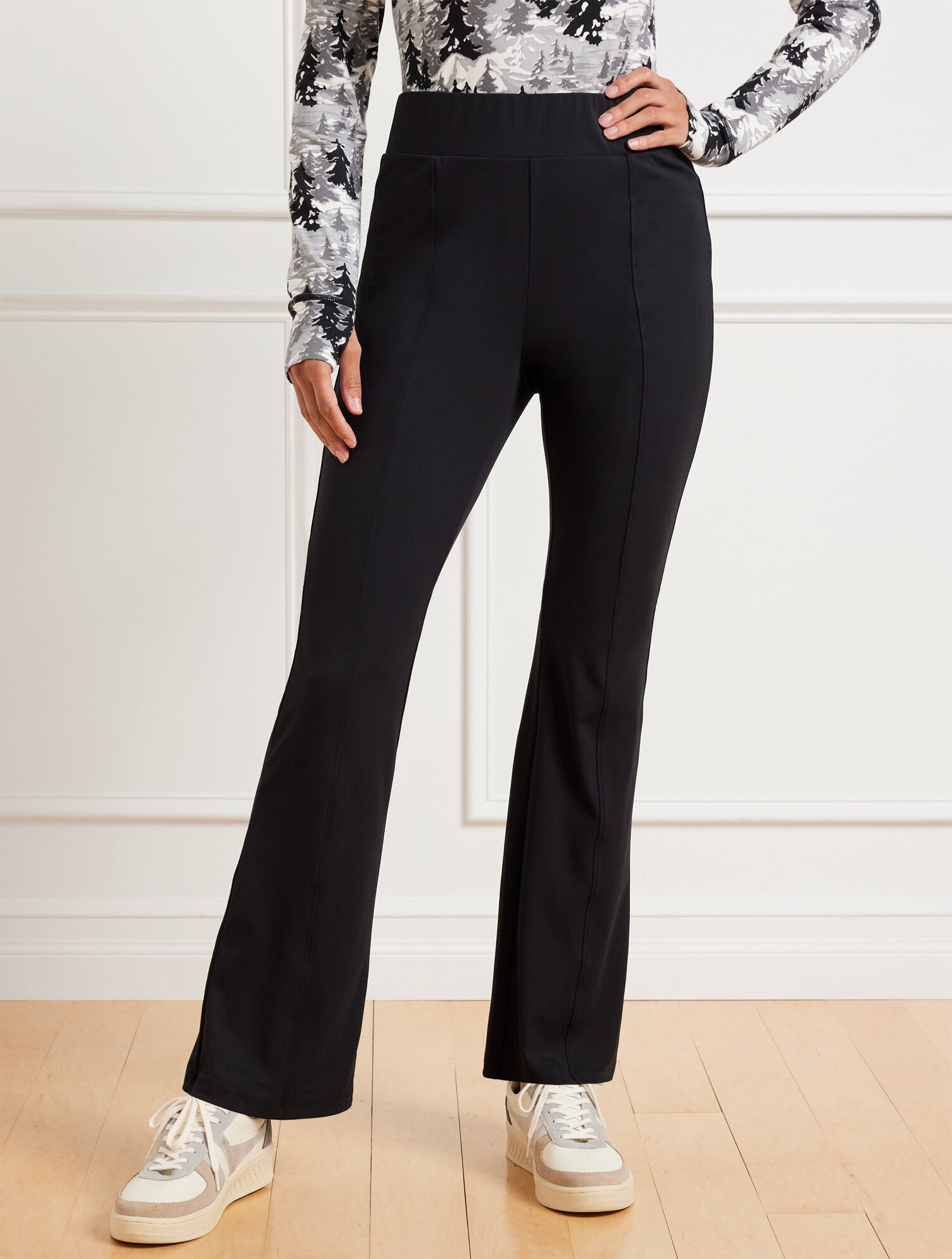 Out & About Stretch Seamed Bootcut Pants