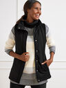 Channel Quilted Rib Trim Vest