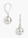 Hammered Sphere Earrings