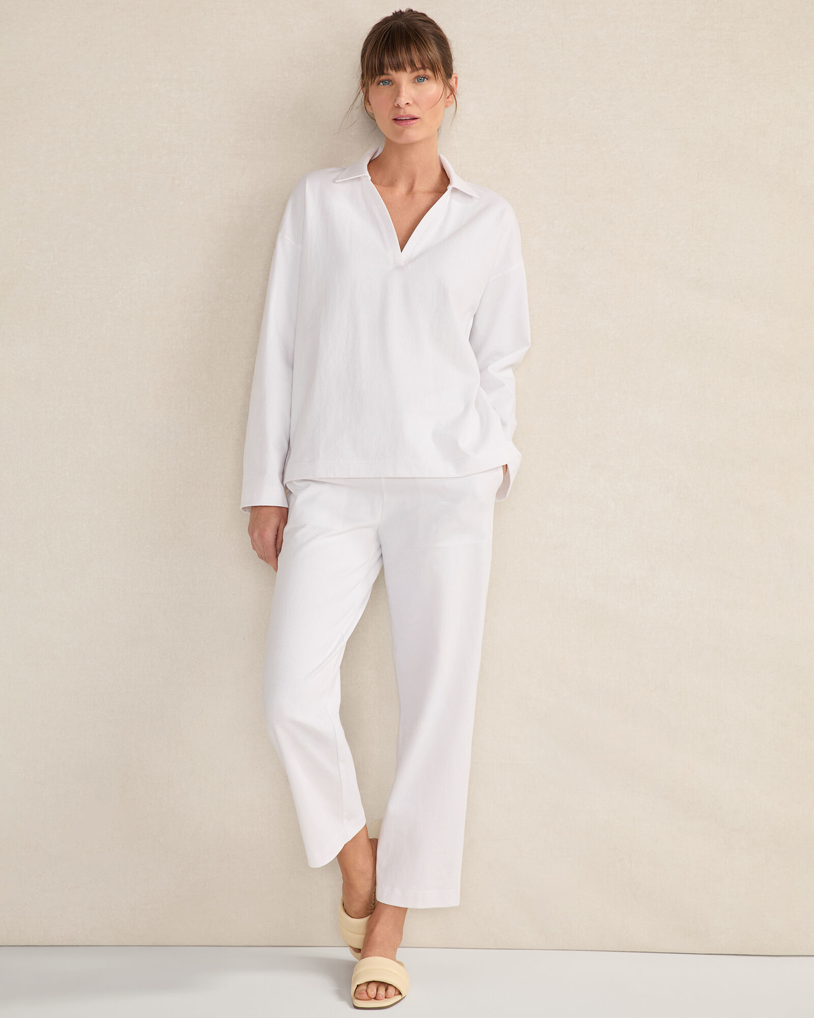 Organic Cotton Relaxed Pants