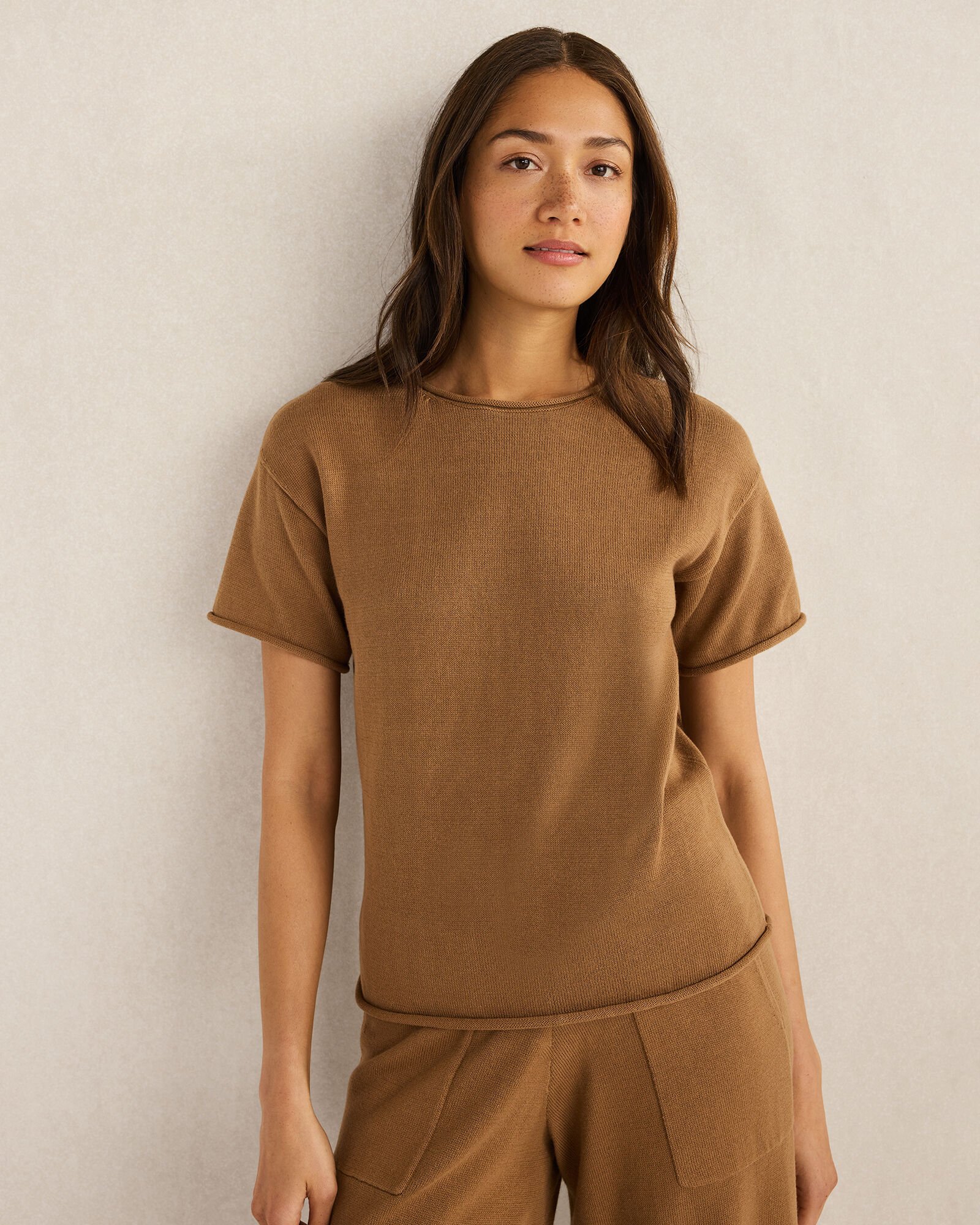 Organic Cotton Knit Tee