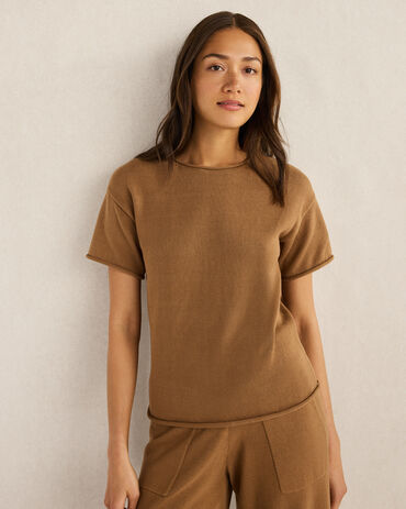 Organic Cotton Knit Tee