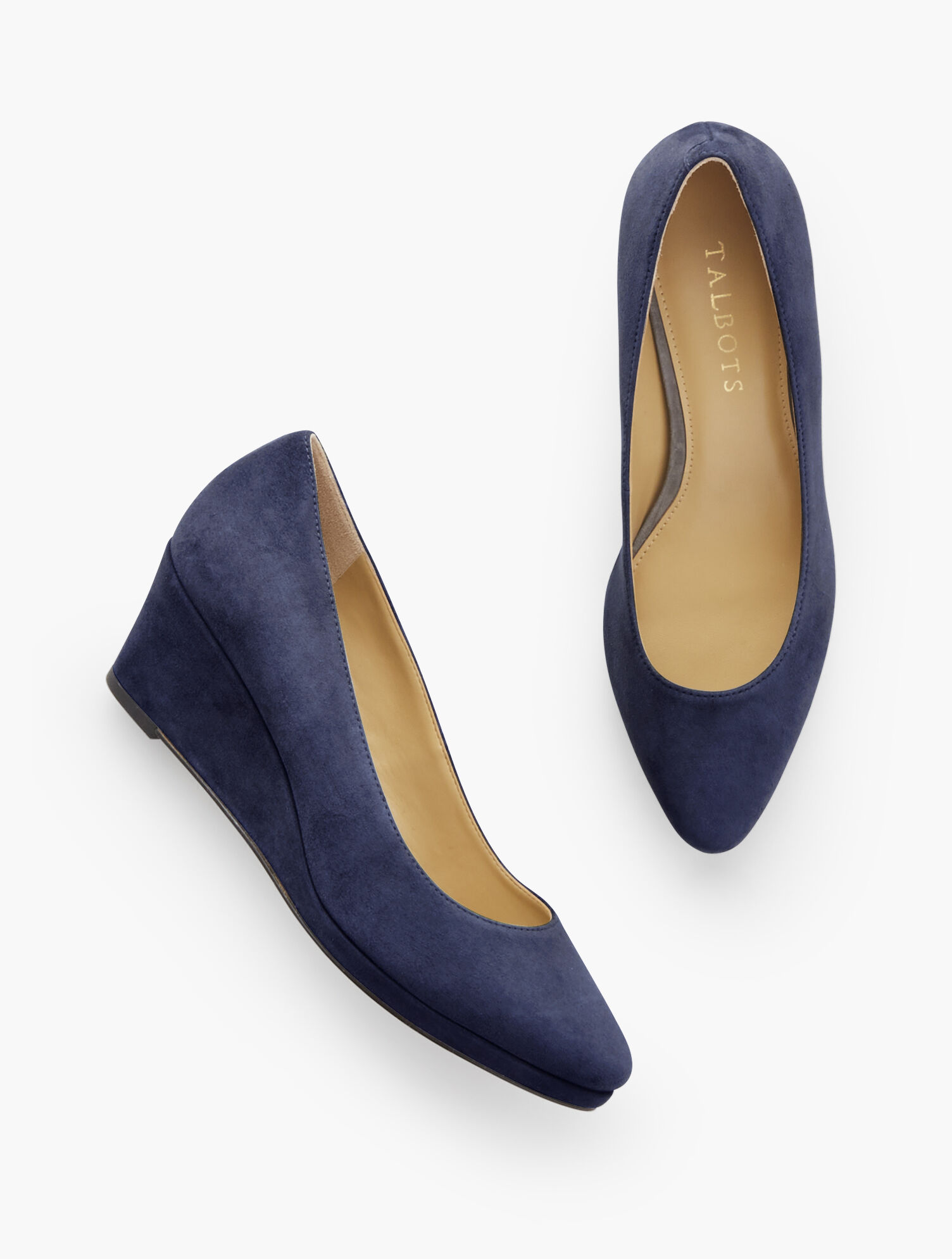Lacey Platform Wedges - Suede