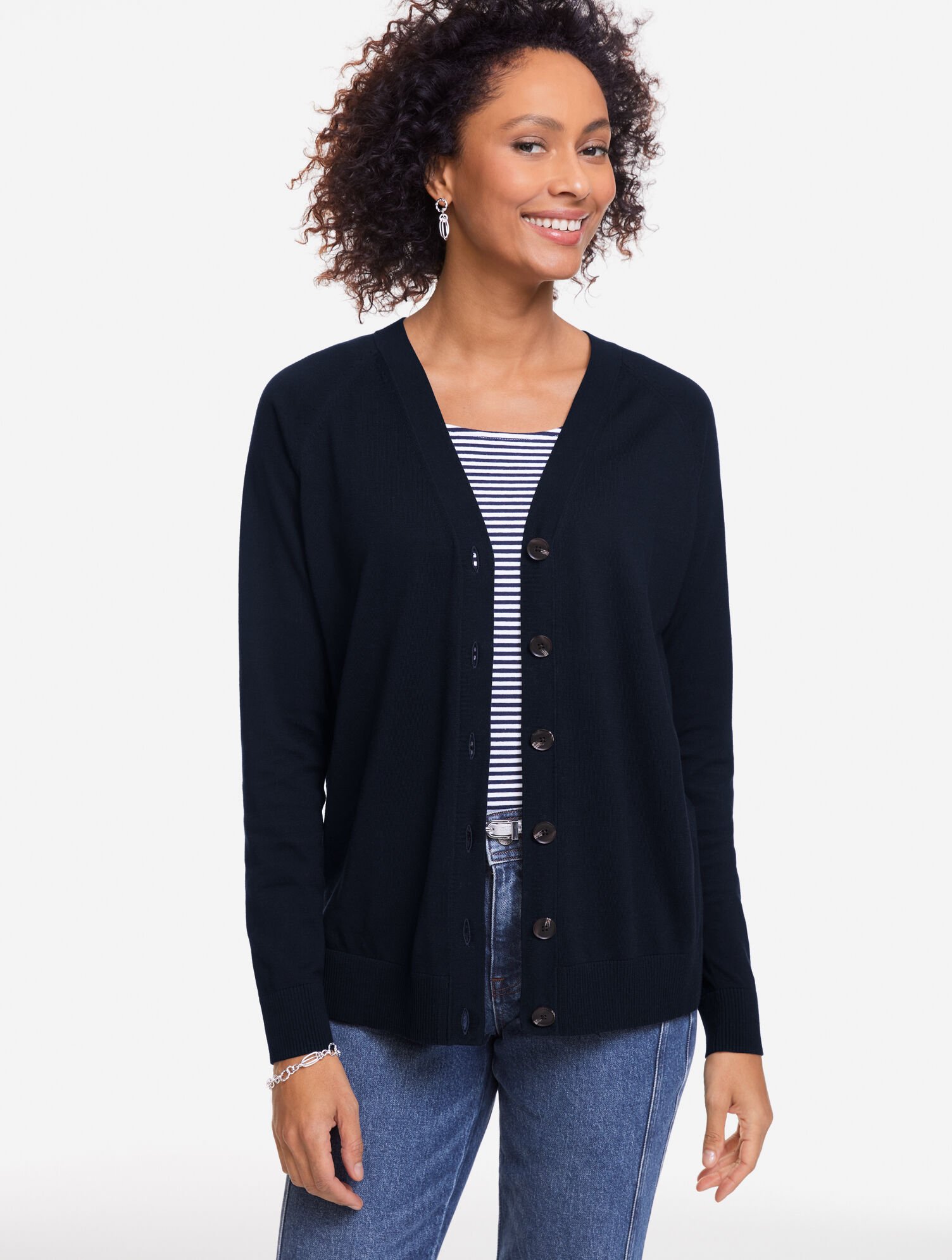 V-Neck Girlfriend Cardigan