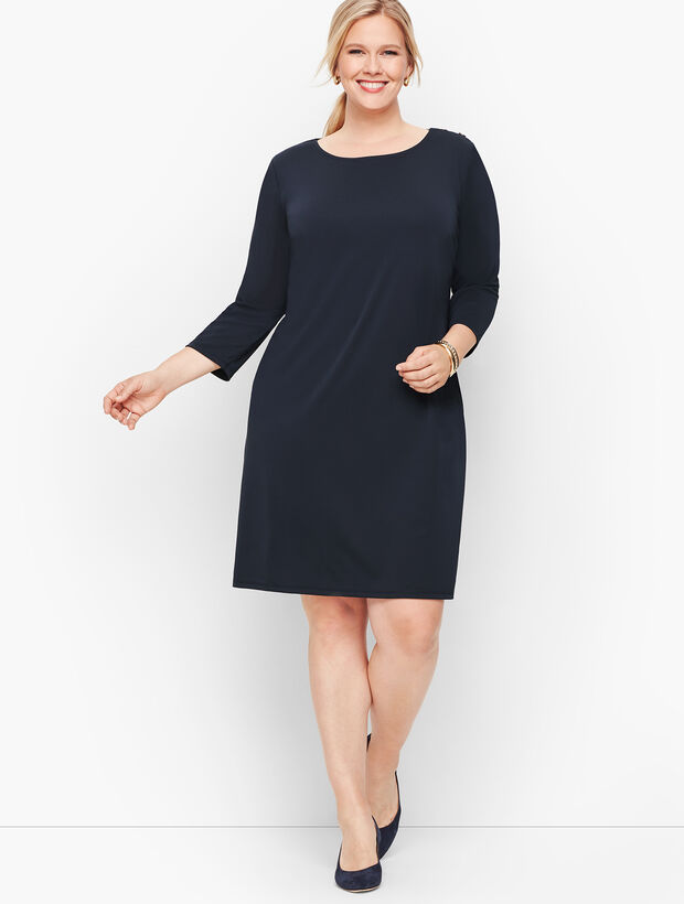 Knit Jersey Shift Dress