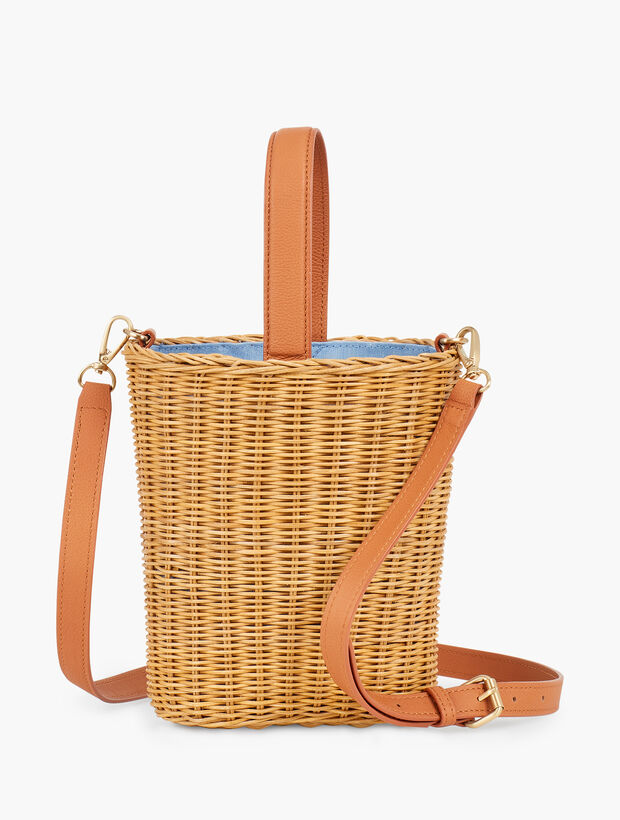 Wicker Basket Bag