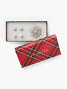 Brooch &amp; Earrings Gift Set