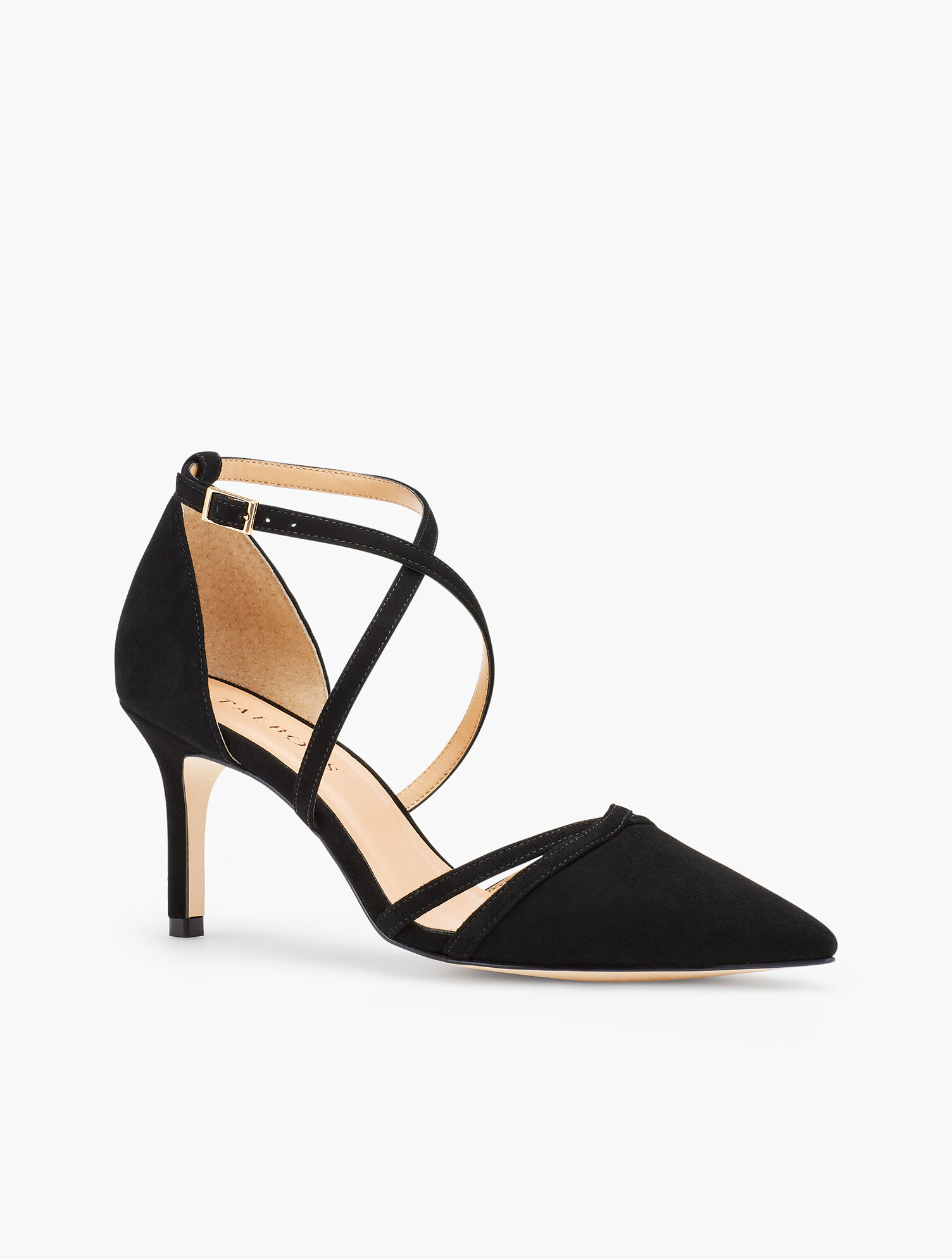 Erica Strappy Pumps - Suede