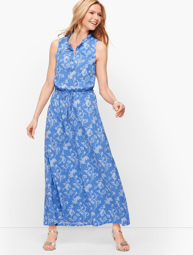 Floral Paisley Maxi Dress