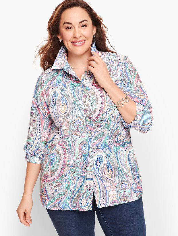Classic Cotton Shirt - Jubilee Paisley