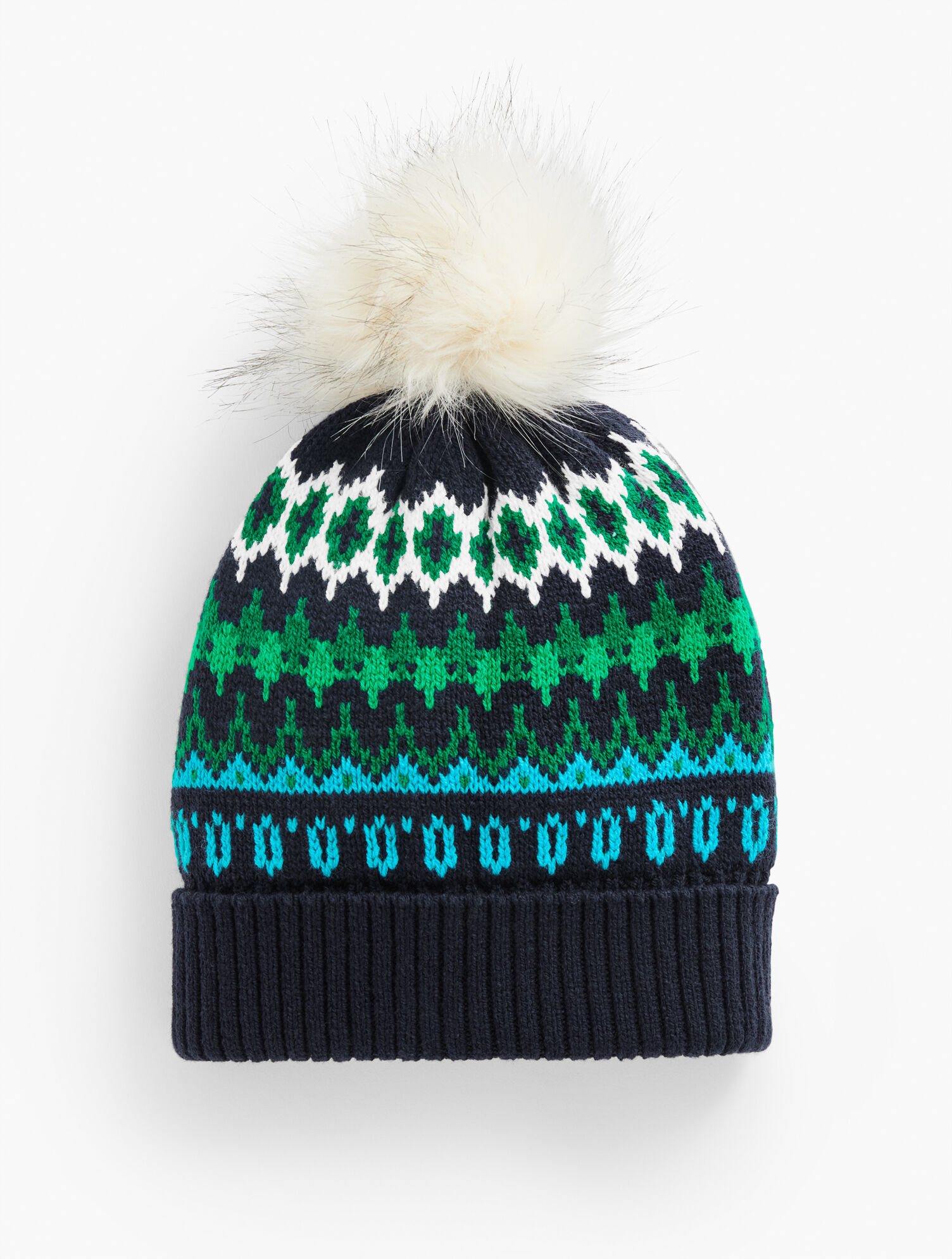 Chamonix Fair Isle Beanie | Talbots