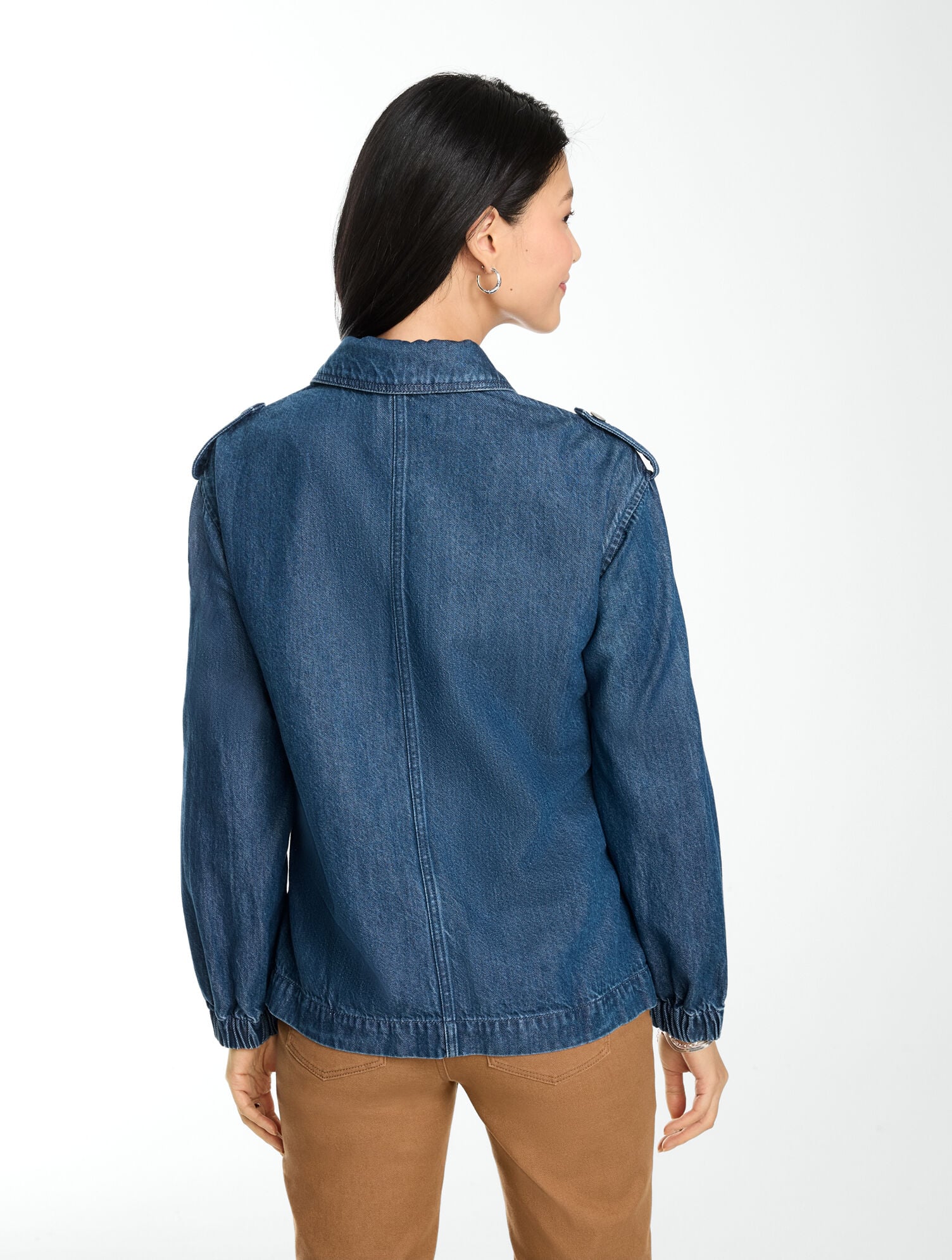 Twill Cinched Jacket 