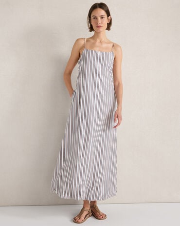 talbots maxi dresses Cotton Modal Maxi Dress - Solid