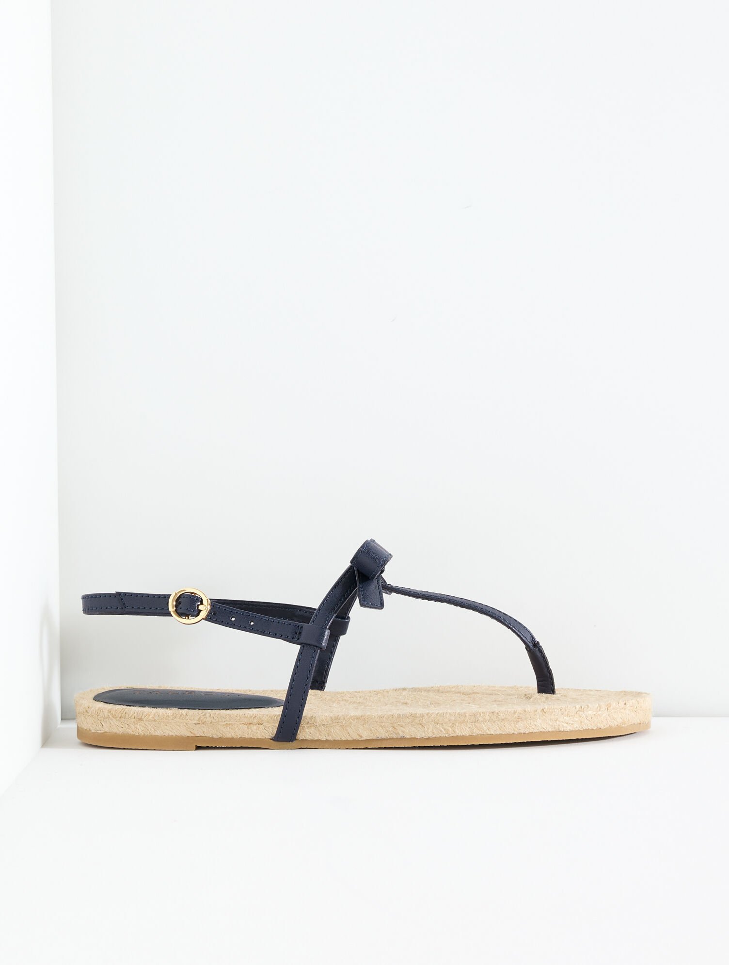 Irina Bow Nappa Espadrille Sandals