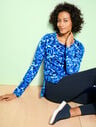 Featherweight Terry Crewneck Pullover - Clustered Floral