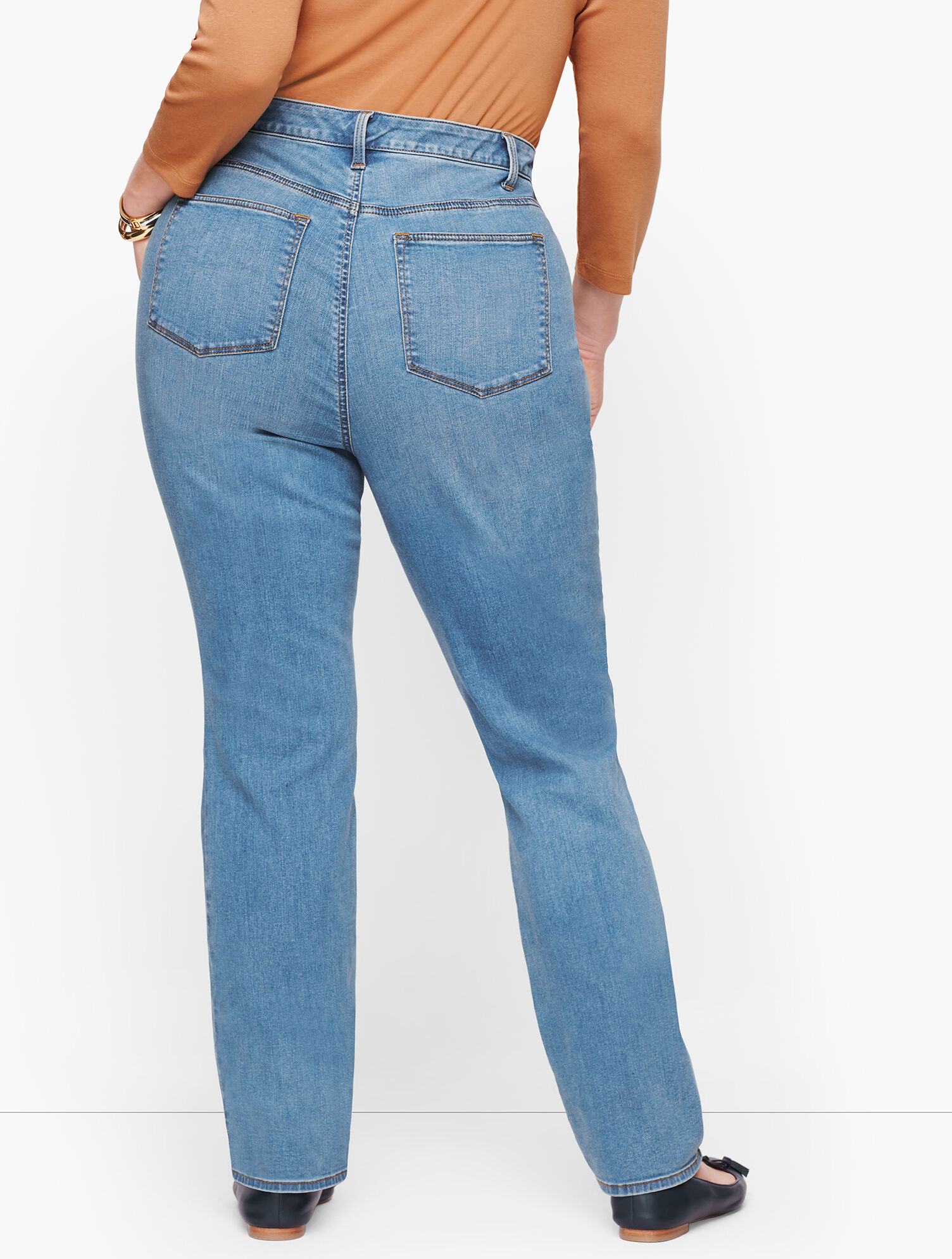 Plus Size Exclusive Straight Leg Jeans - Fillmore Wash