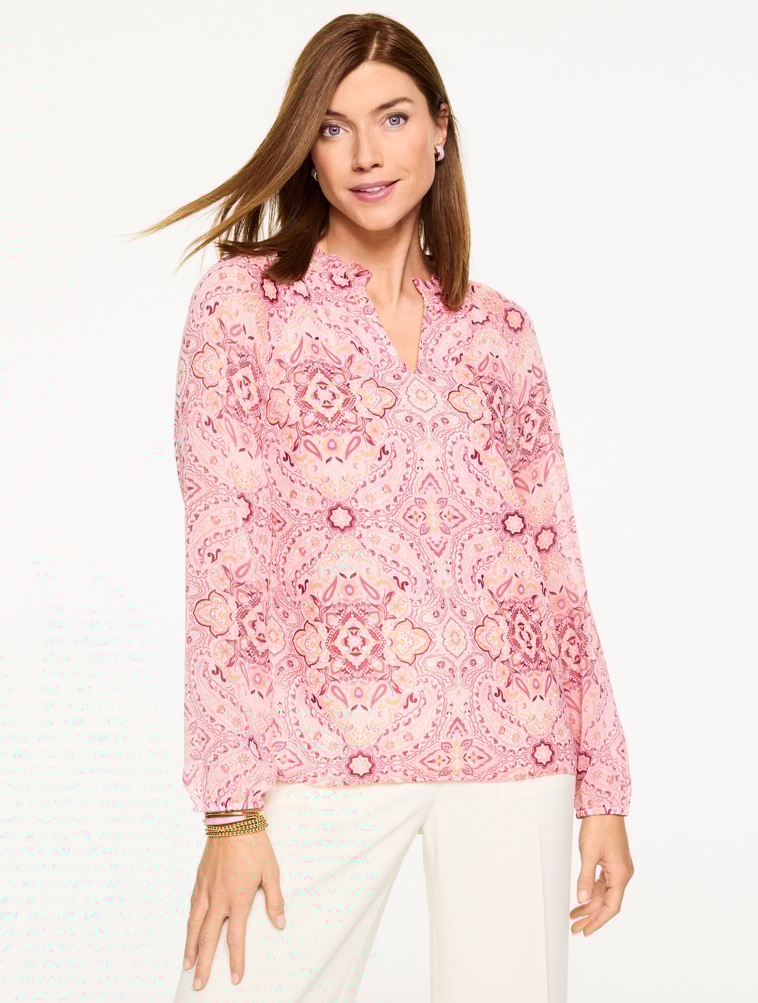 Medallion Paisley Top