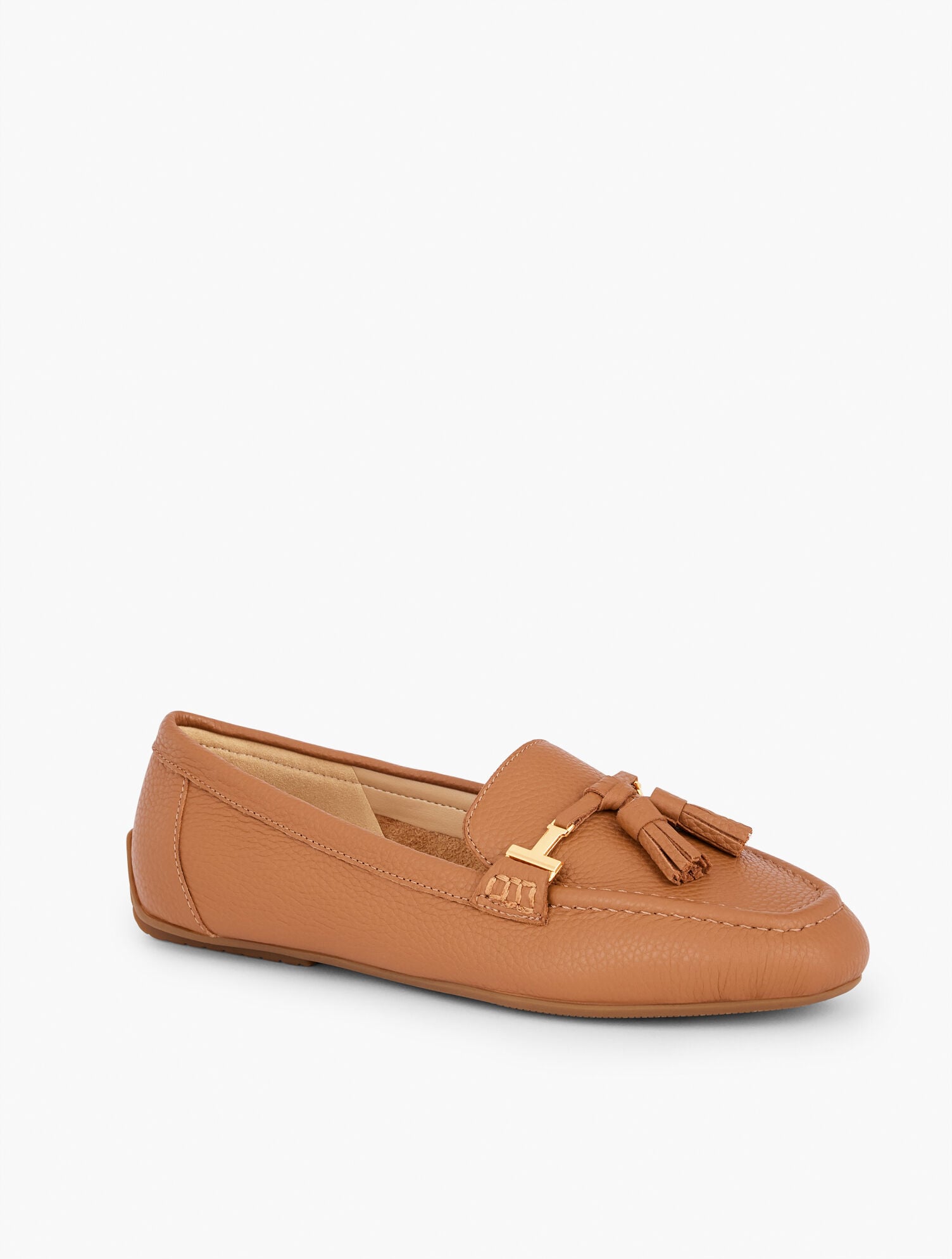 Told’s Driving Moccasins. Leather. Stone/Brown color. Size 9.5. Gently Used. Mens Soft Sole Brown Leather Laurentian Chief Moccasins  main image 3