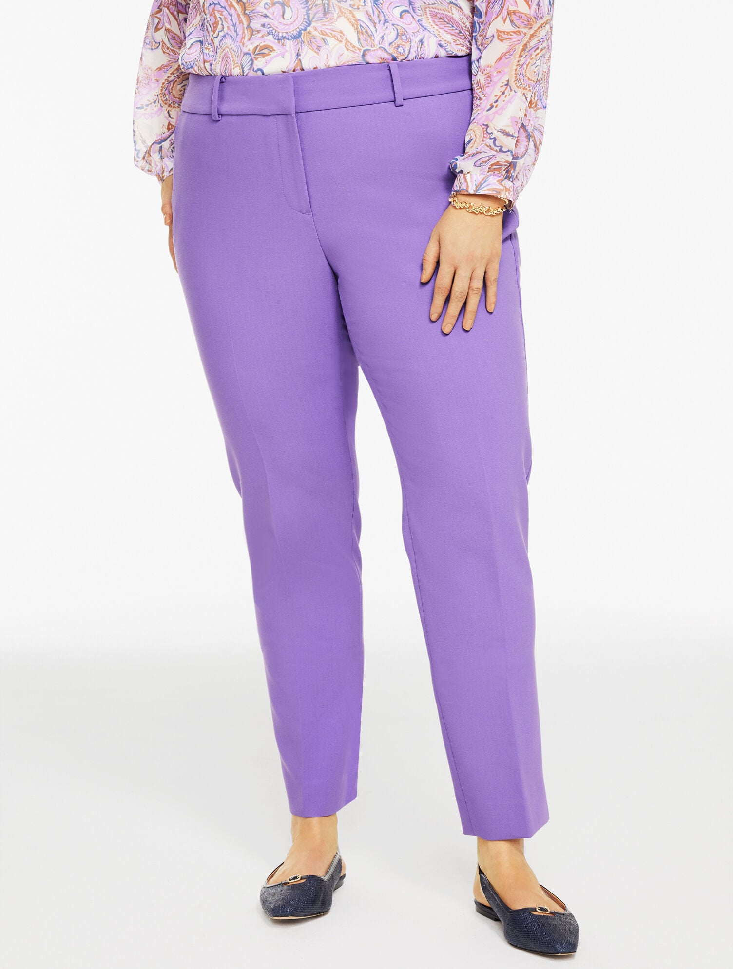 Talbots Hampshire Straight Ankle Pants