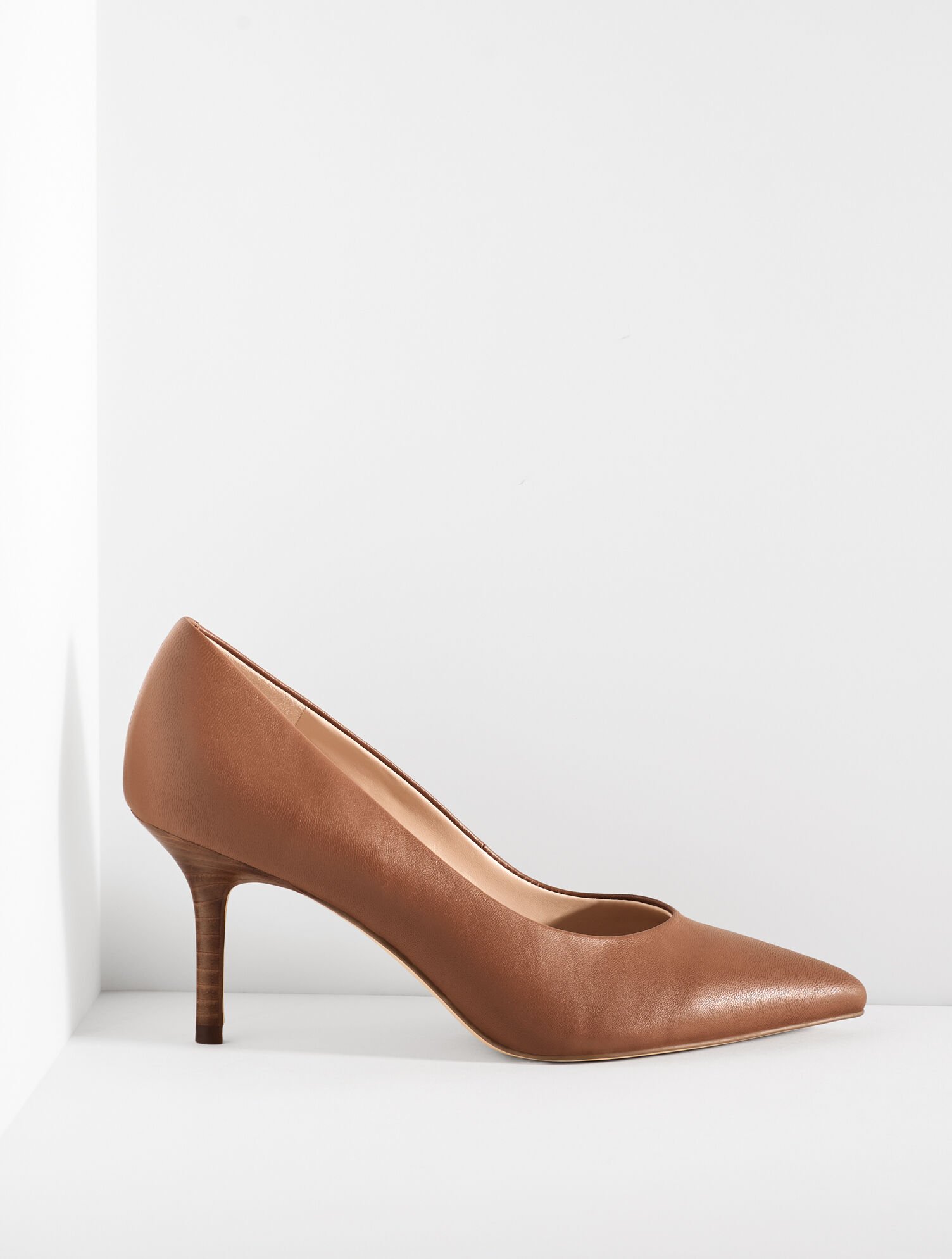 Sasha Nappa Pointed Toe Pumps