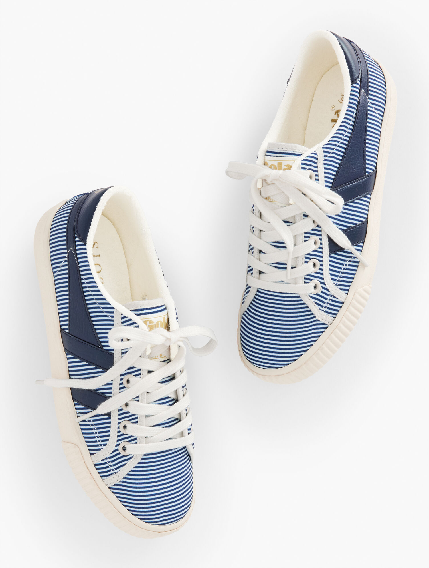 Gola&reg; Mark Cox Tennis Sneakers - Elegant Stripe