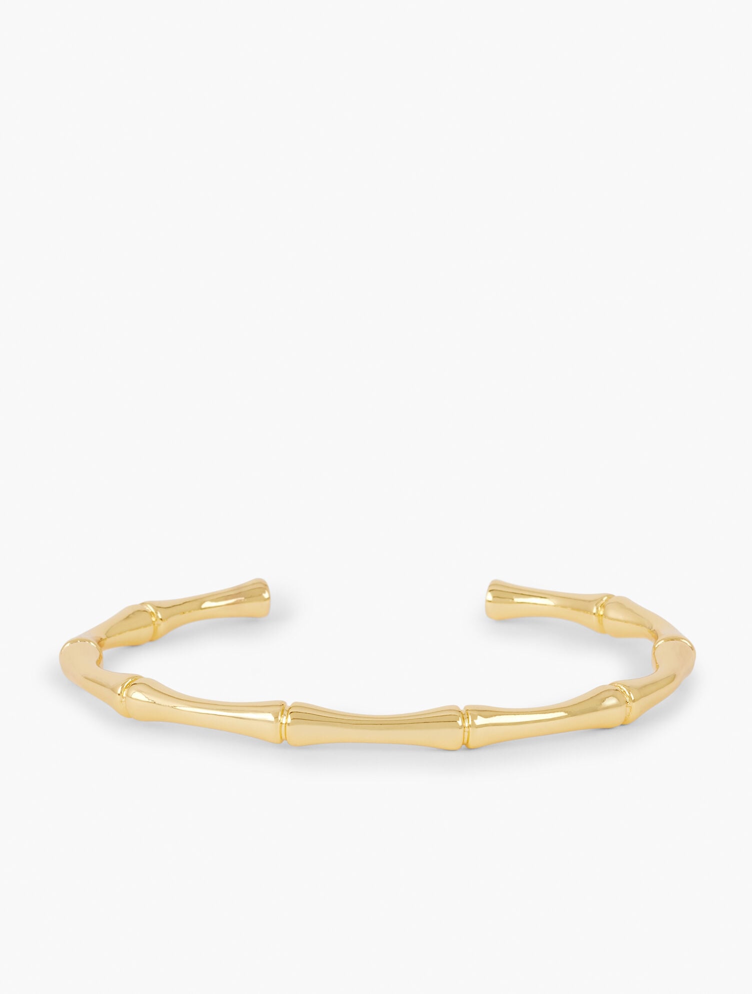 Tan Wood Carved Bamboo Bracelet