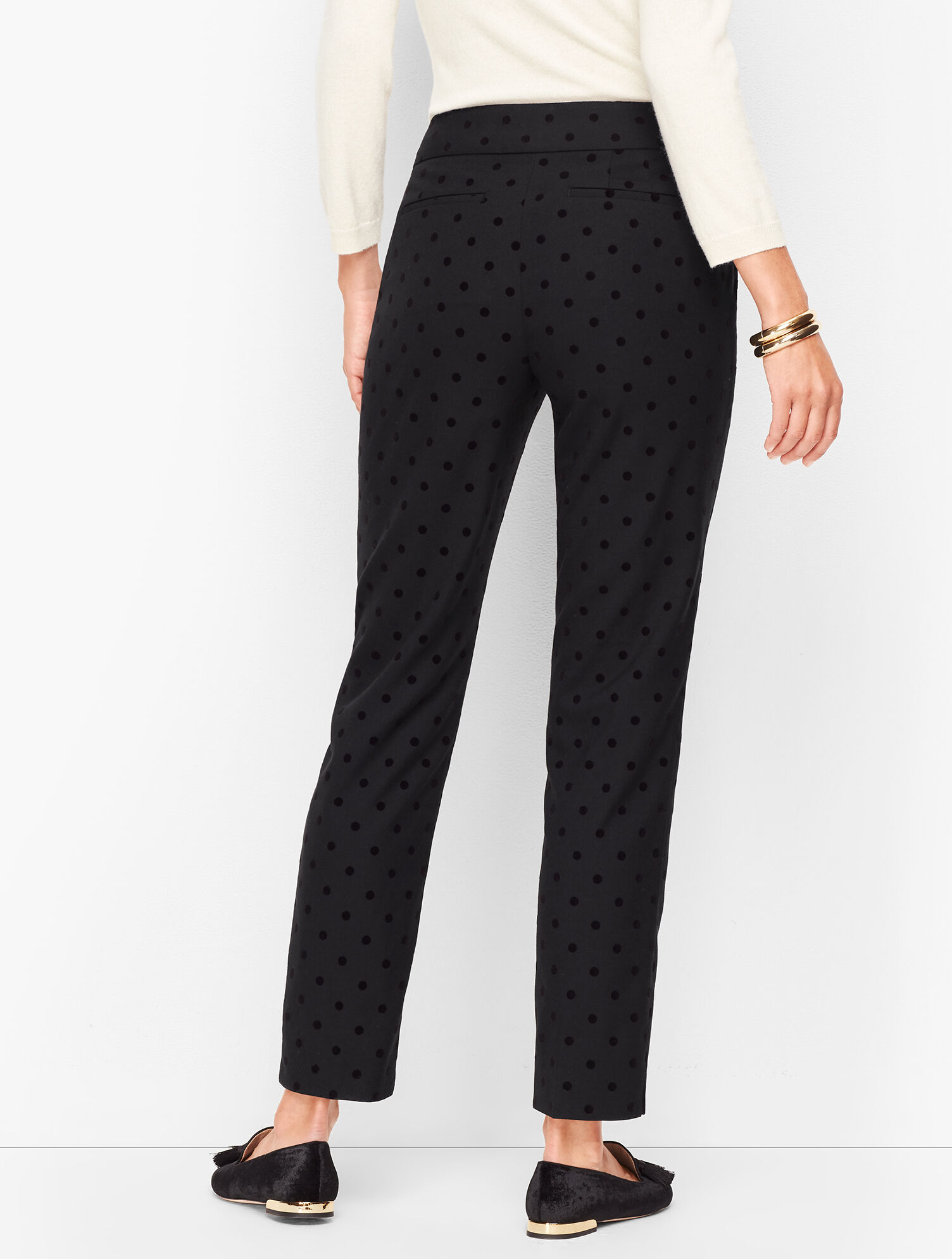 Talbots Hampshire Ankle Pants - Dot