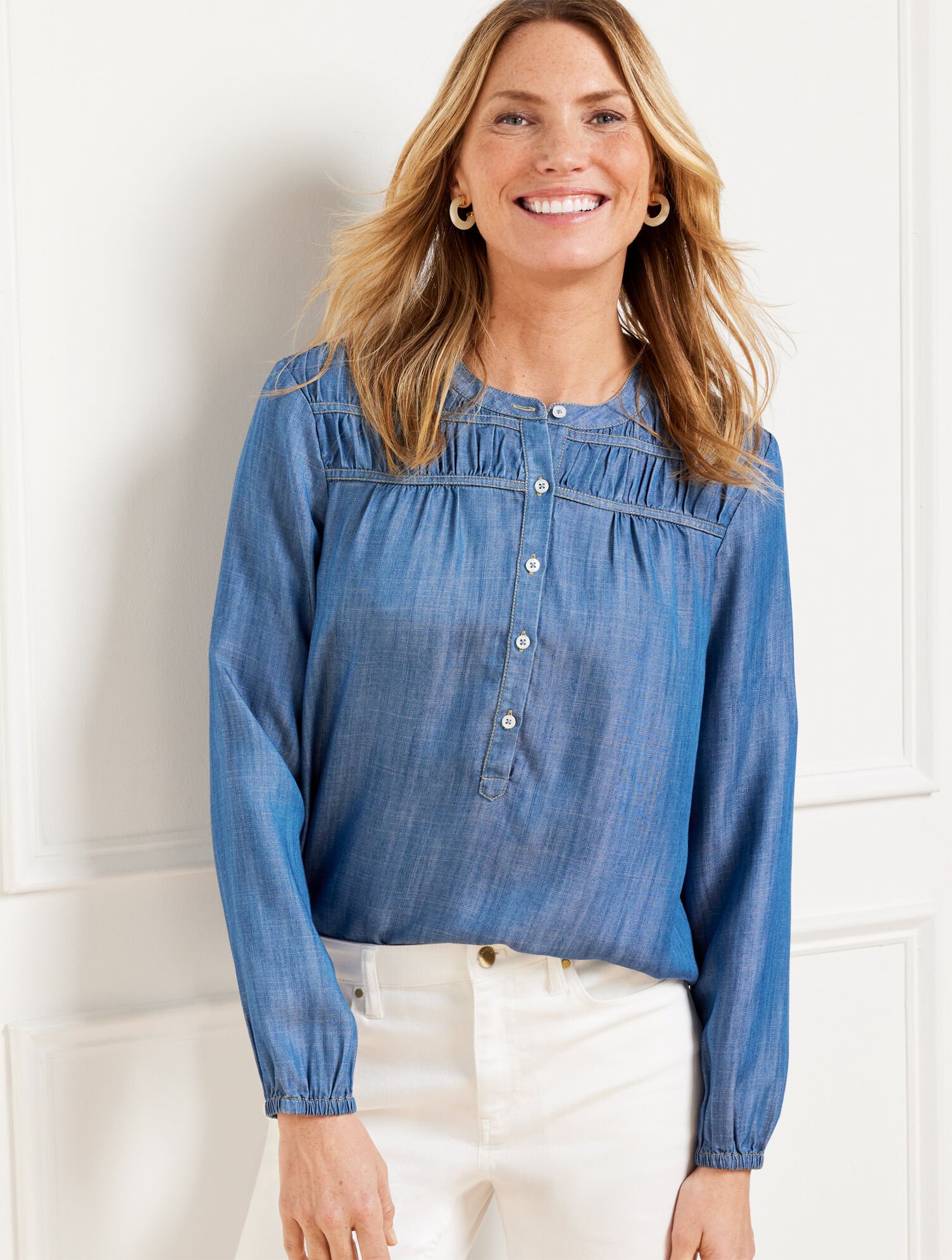 Women&rsquo;s New Arrival Blouses and Shirts | Talbots