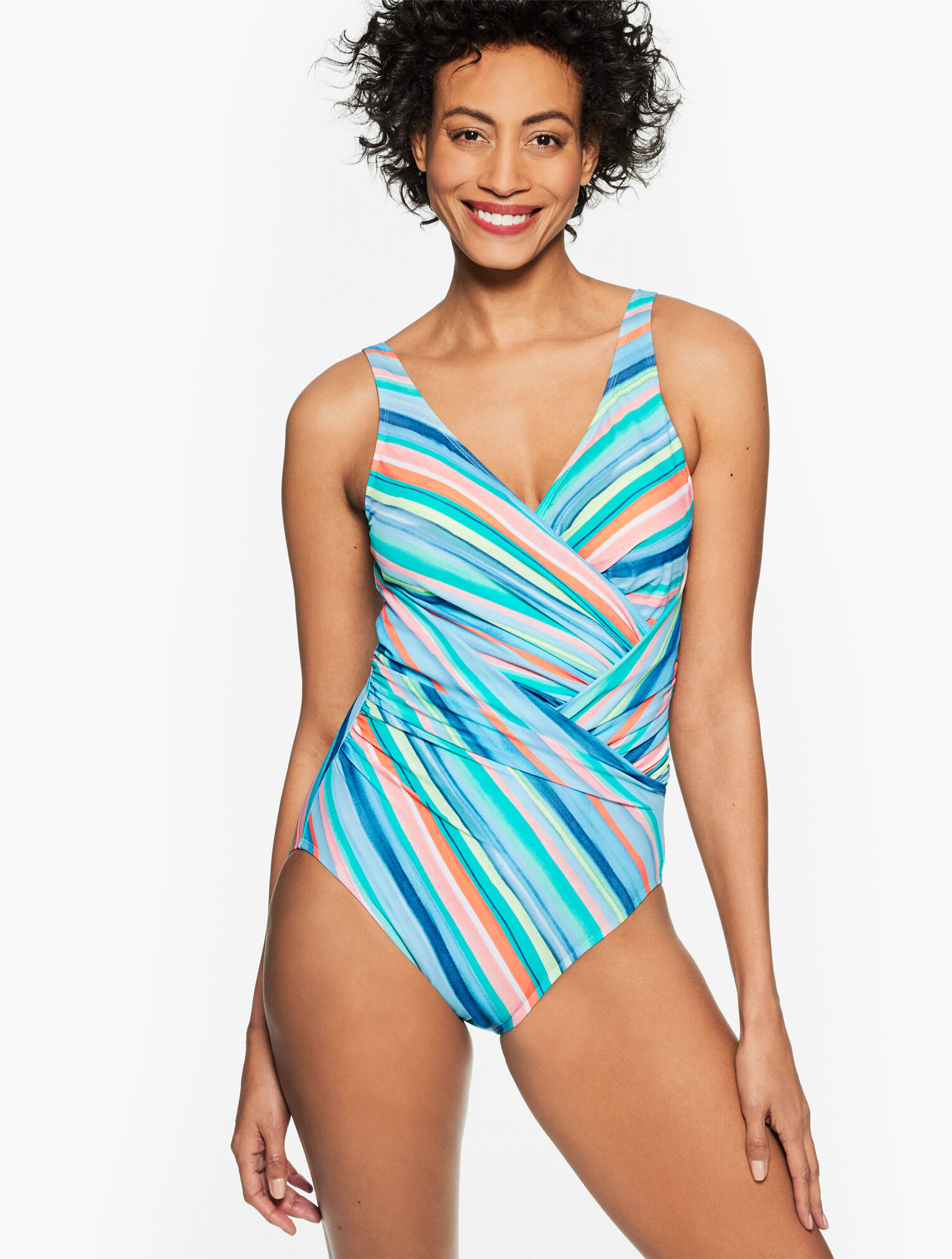 Miraclesuit&reg; Jillian One Piece - Seaside Stripe