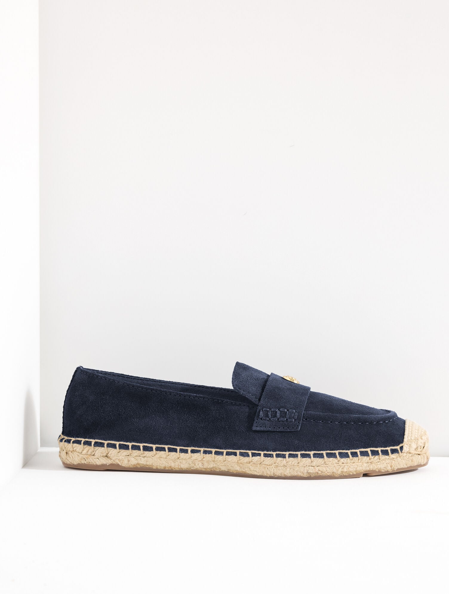 Isla Suede Espadrille Loafers