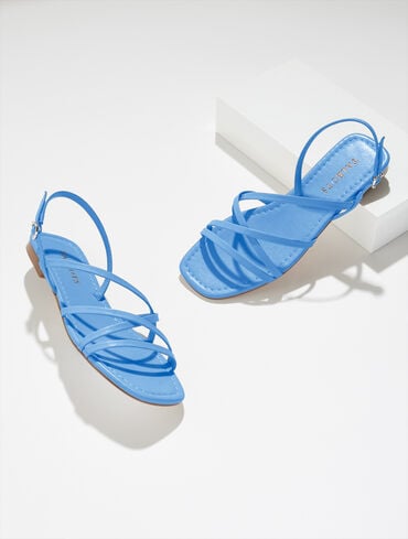 Liana Strappy Nappa Flats