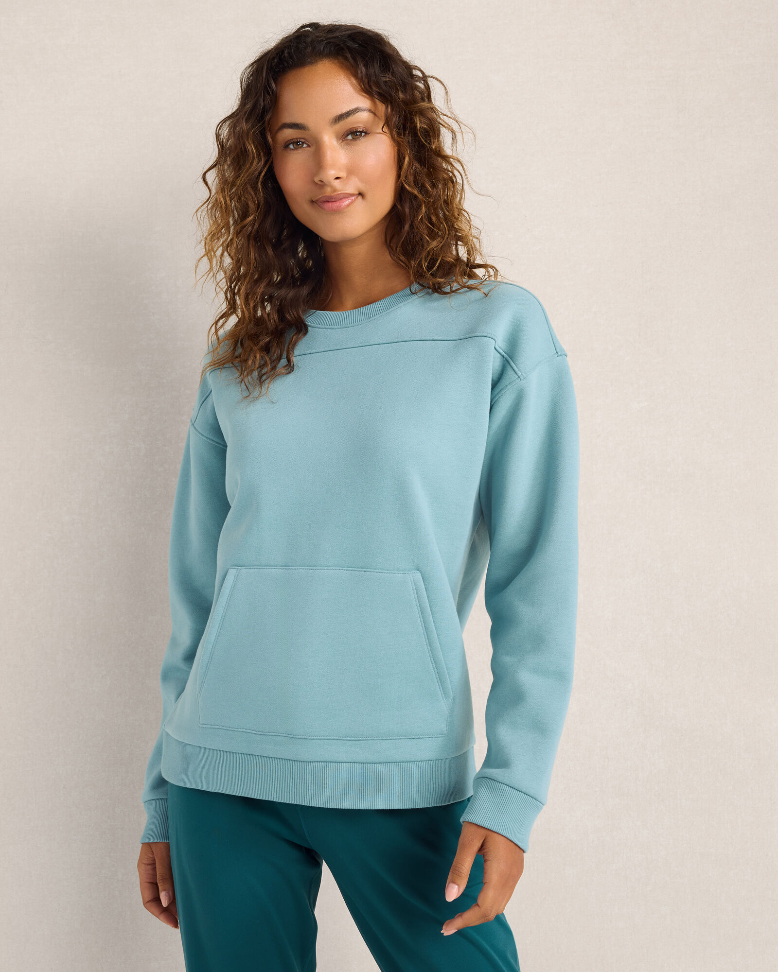Balance Cloud Fleece Crewneck Top