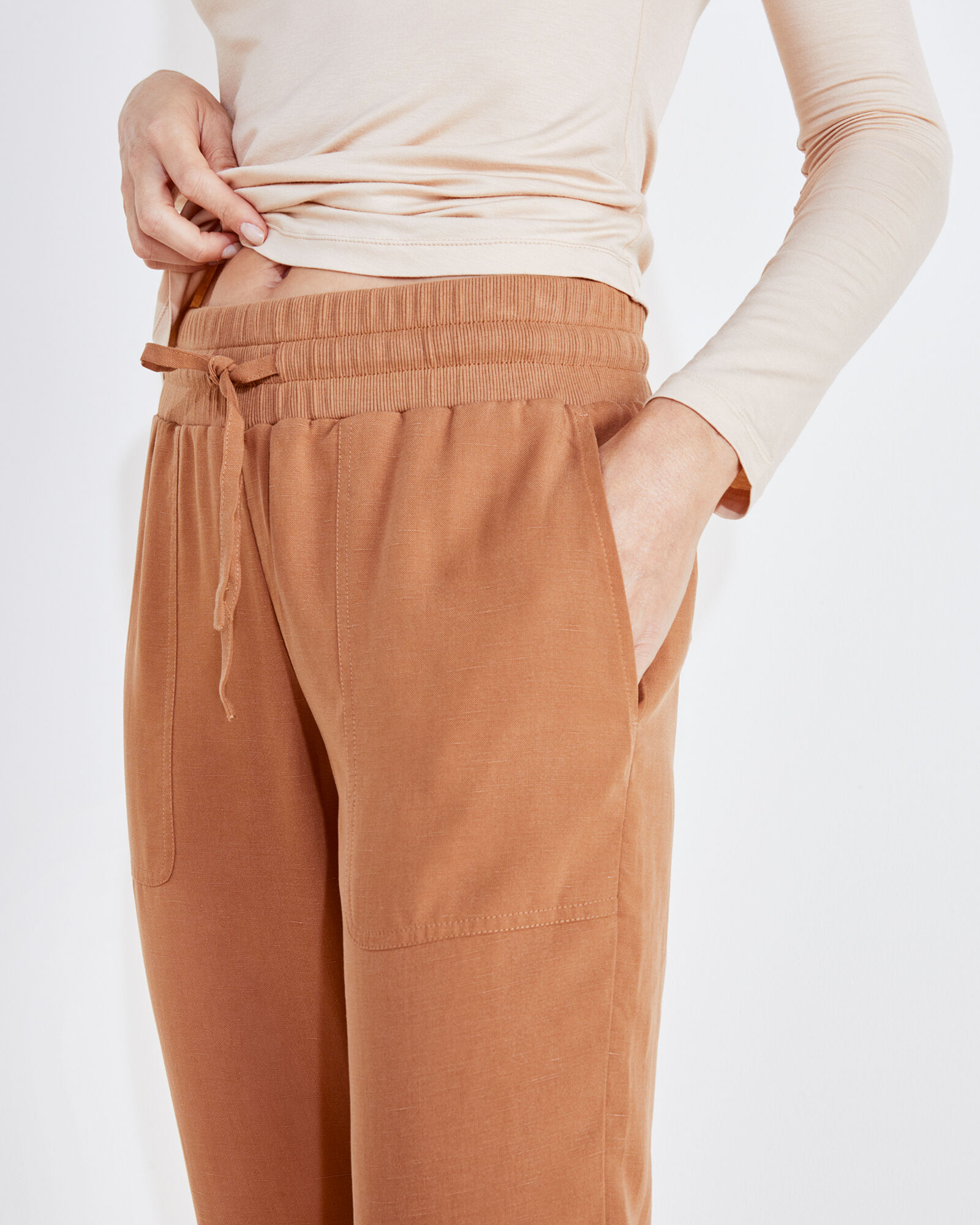Washed Tencel&trade; Joggers