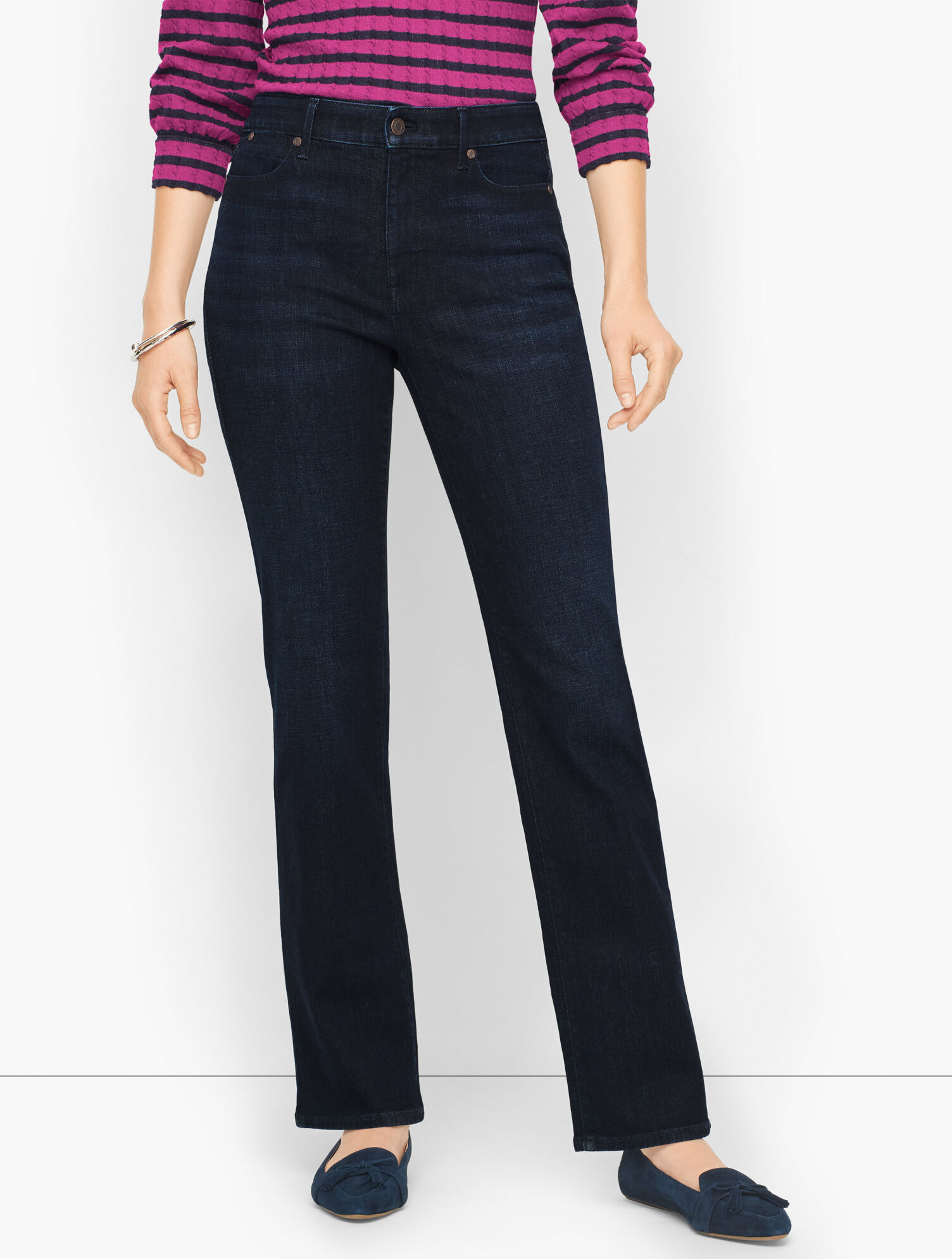 Barely Boot Jeans - Starlight Wash | Talbots