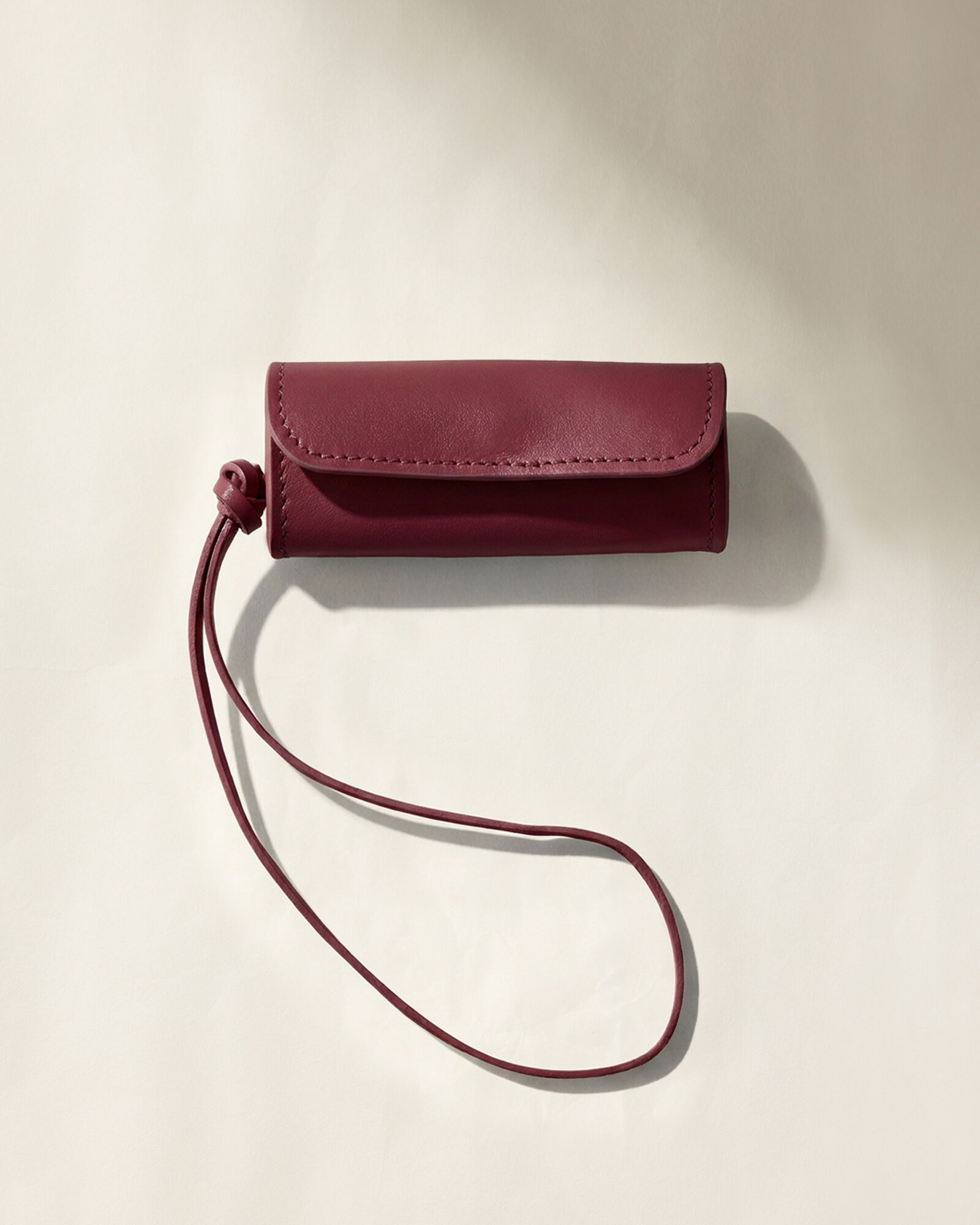 Italian Leather Lipstick Case