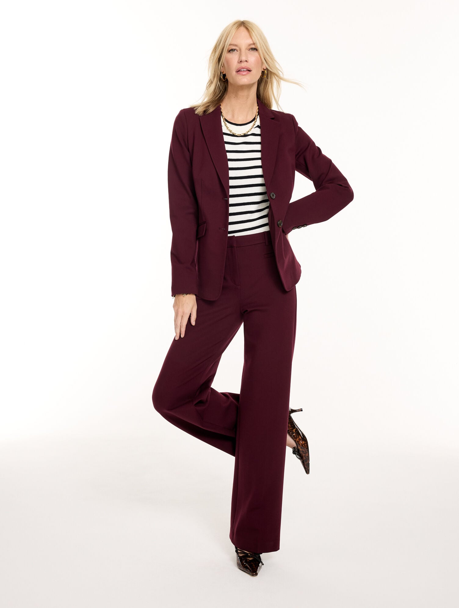 Polished Ponte Blazer