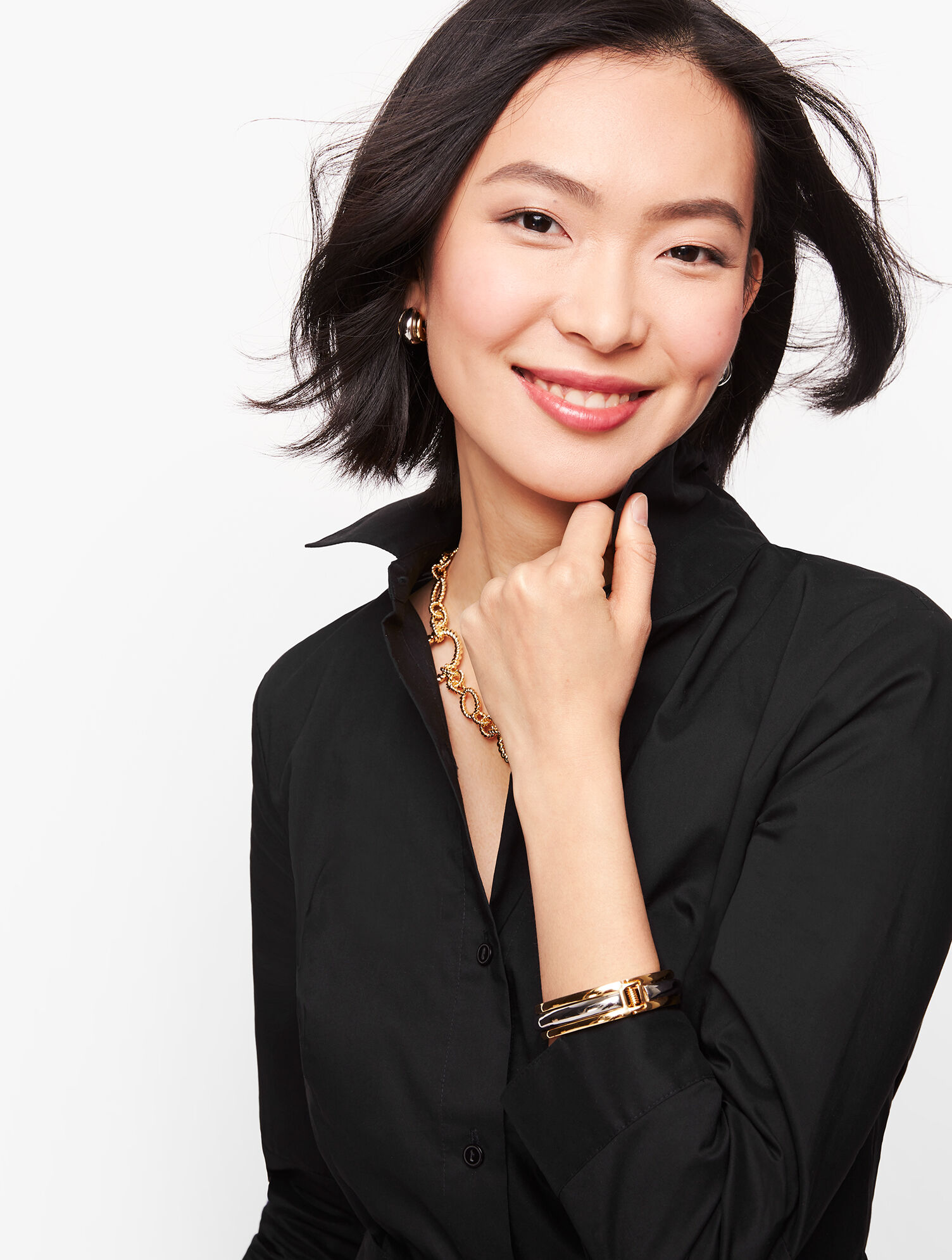 Belted Poplin Shirtdress